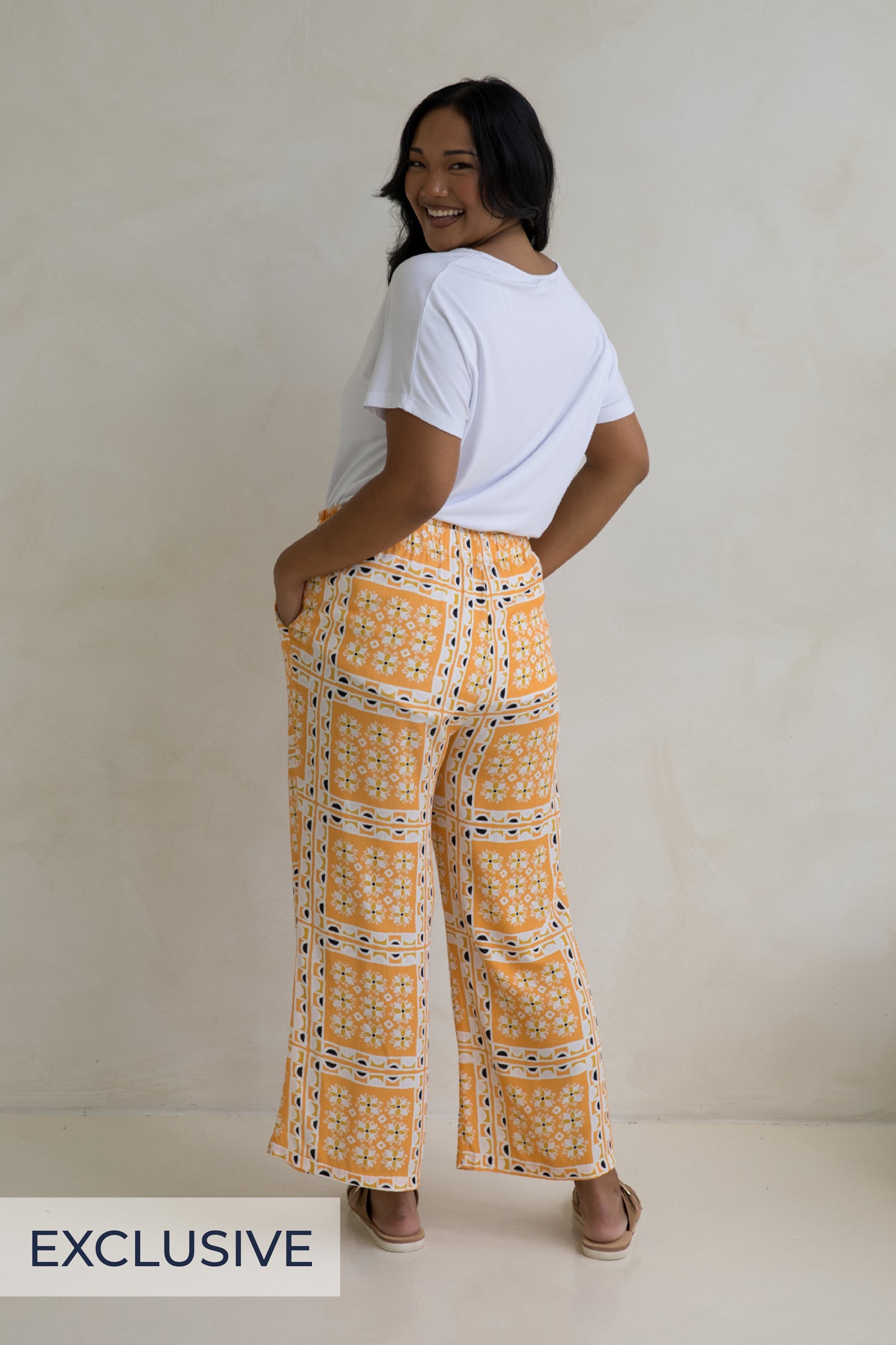 Wide Leg Olivia Pant | Trella | FINAL SALE