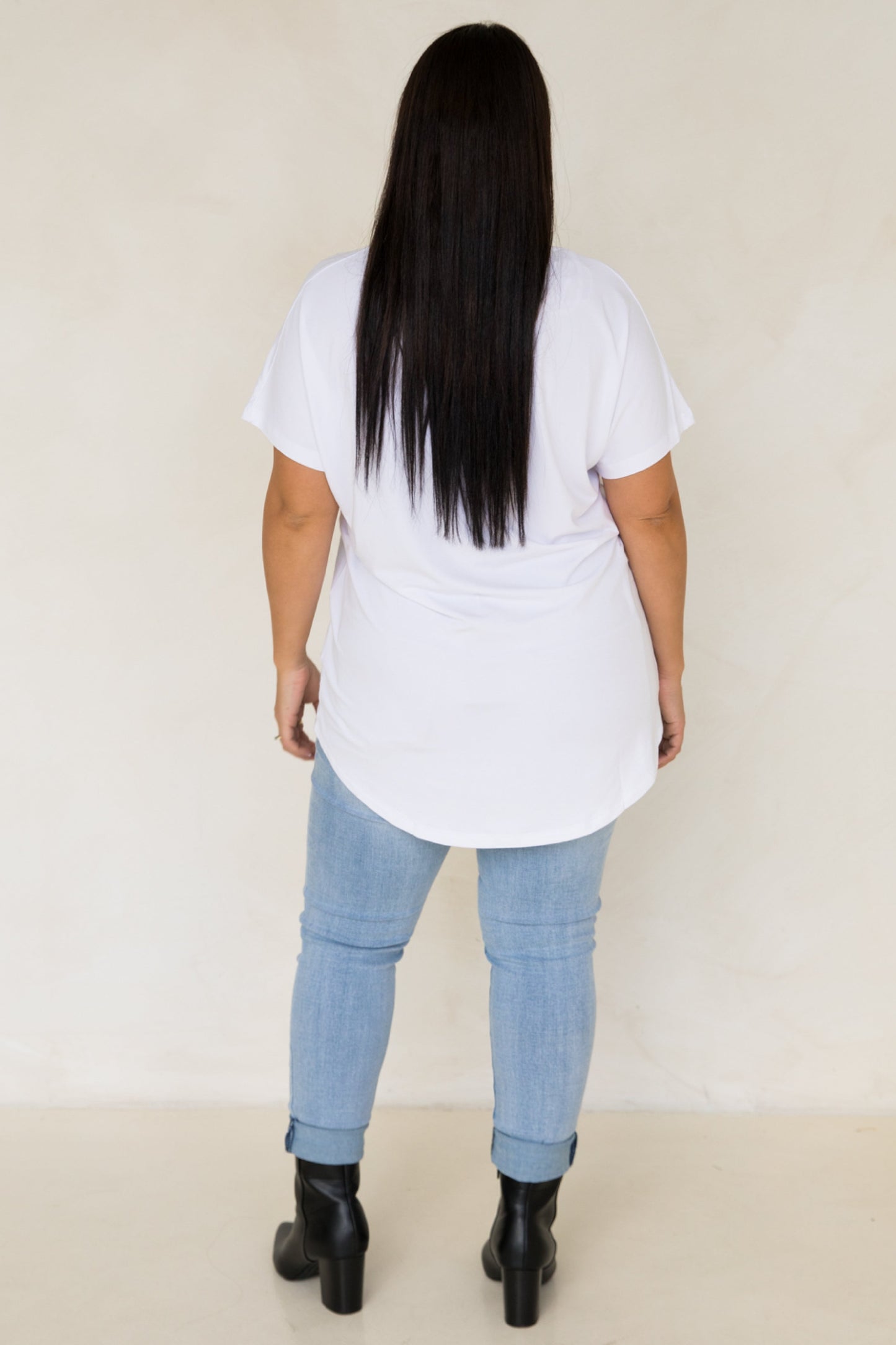 Destiny Bamboo Top | White
