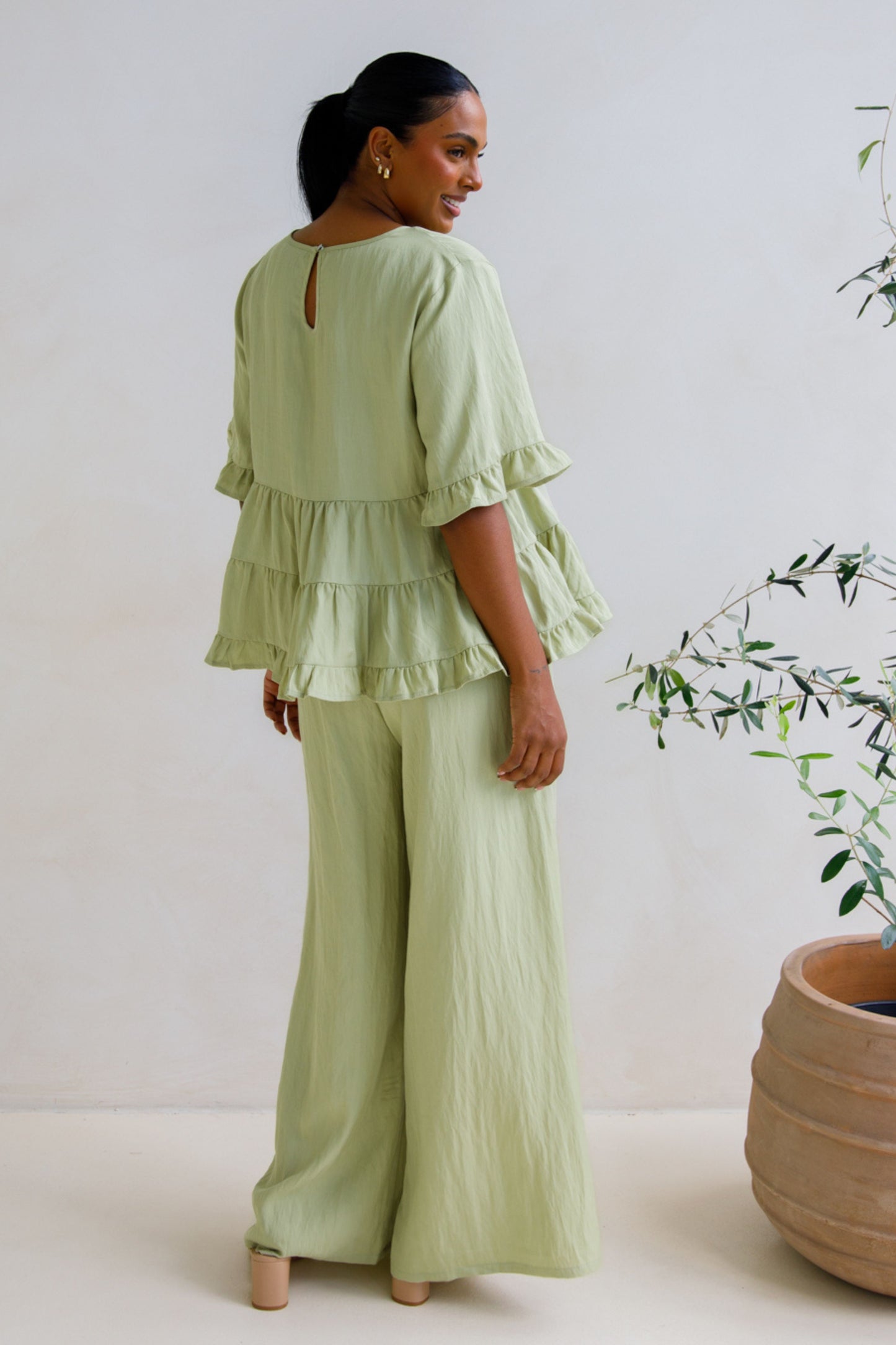 Ella Top | Matcha