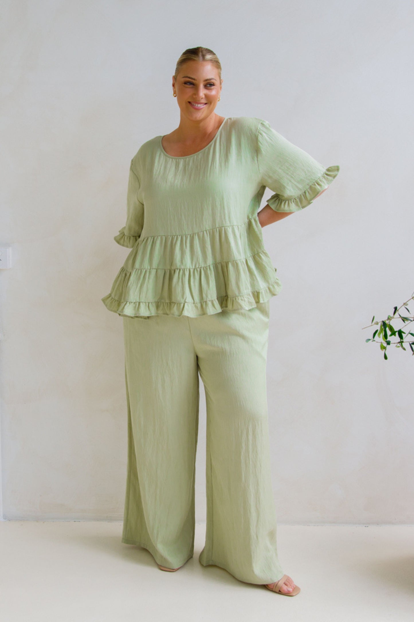 Ella Top | Matcha