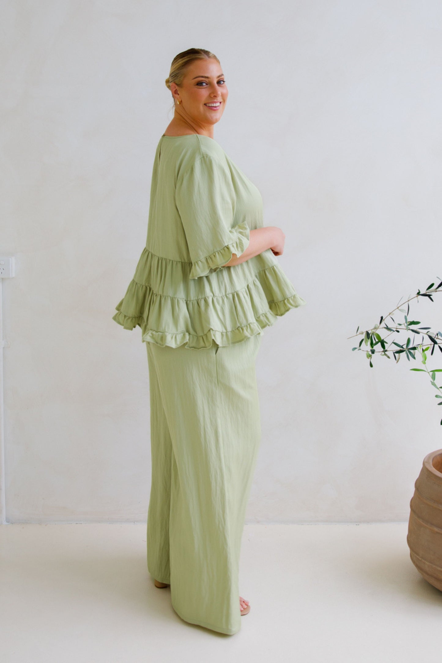 Ella Top | Matcha