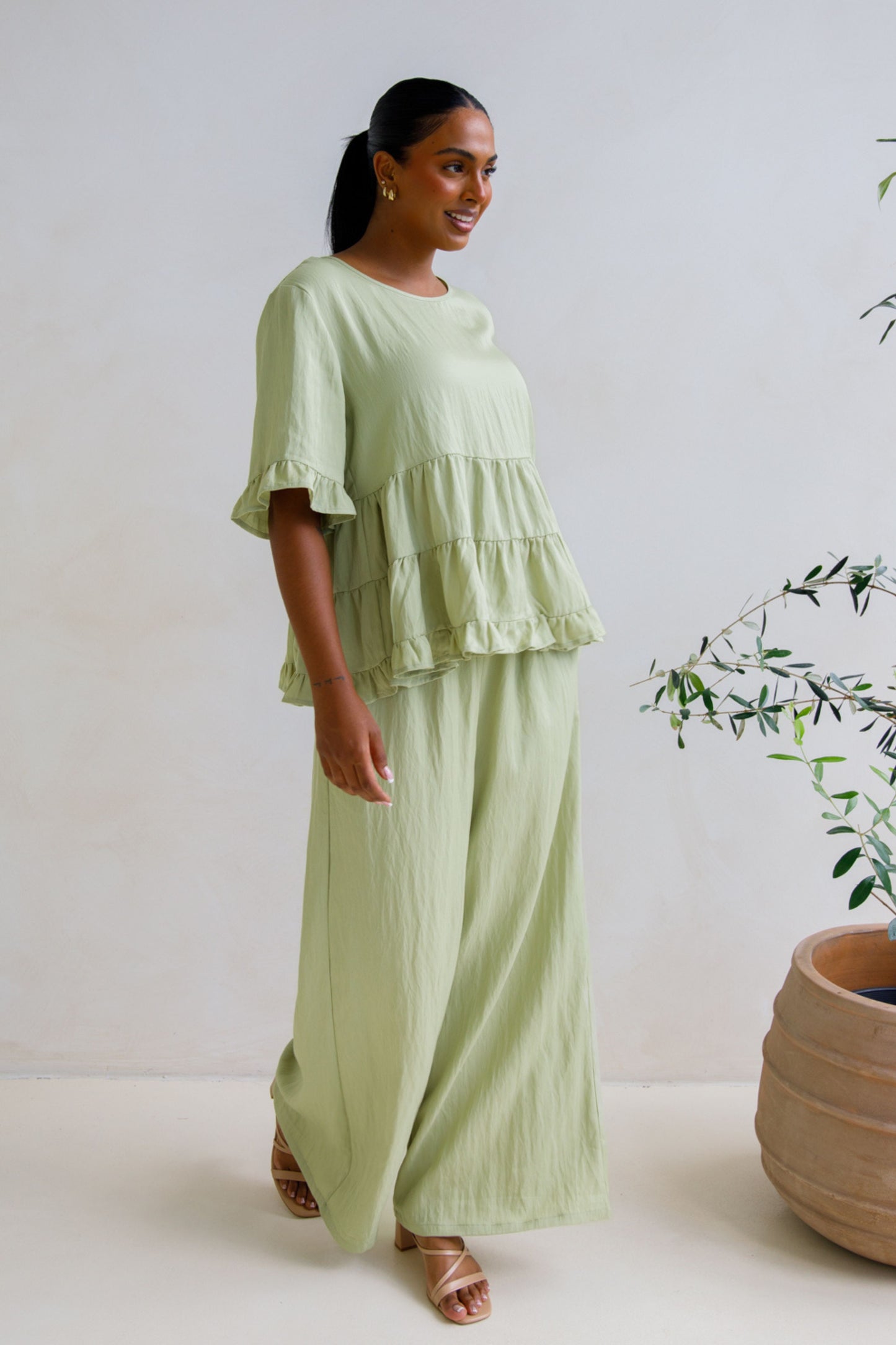 Ella Top | Matcha