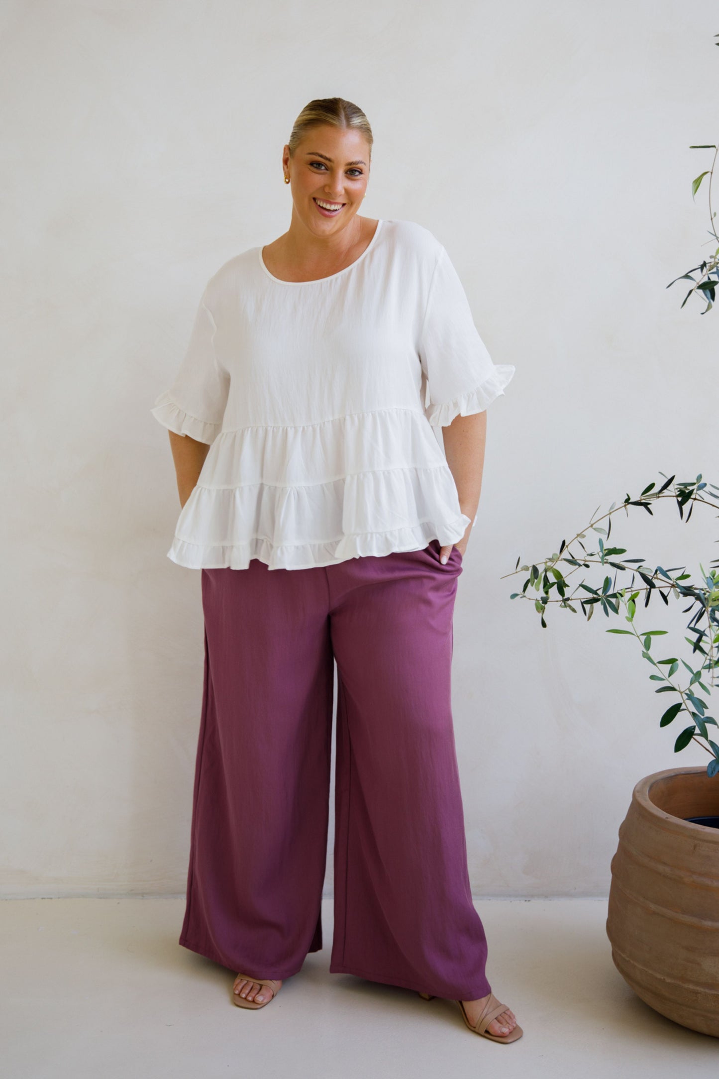 Ella Top | White | FINAL SALE