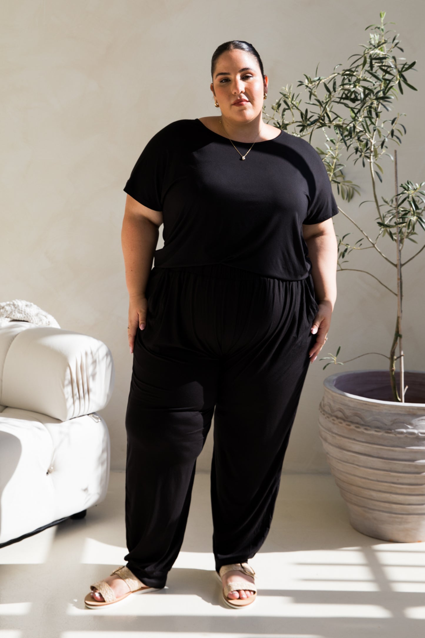 Everyday Bamboo Pant | Black