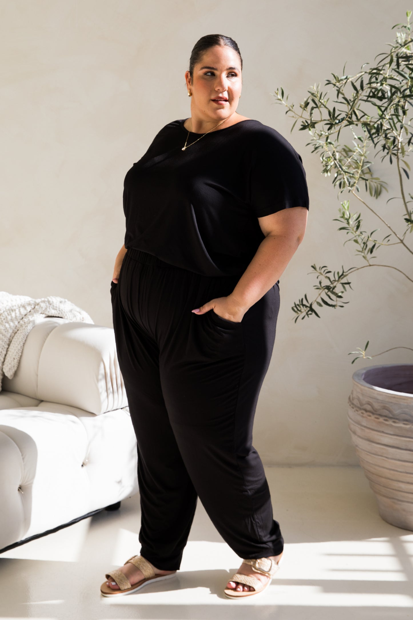 Everyday Bamboo Pant | Black