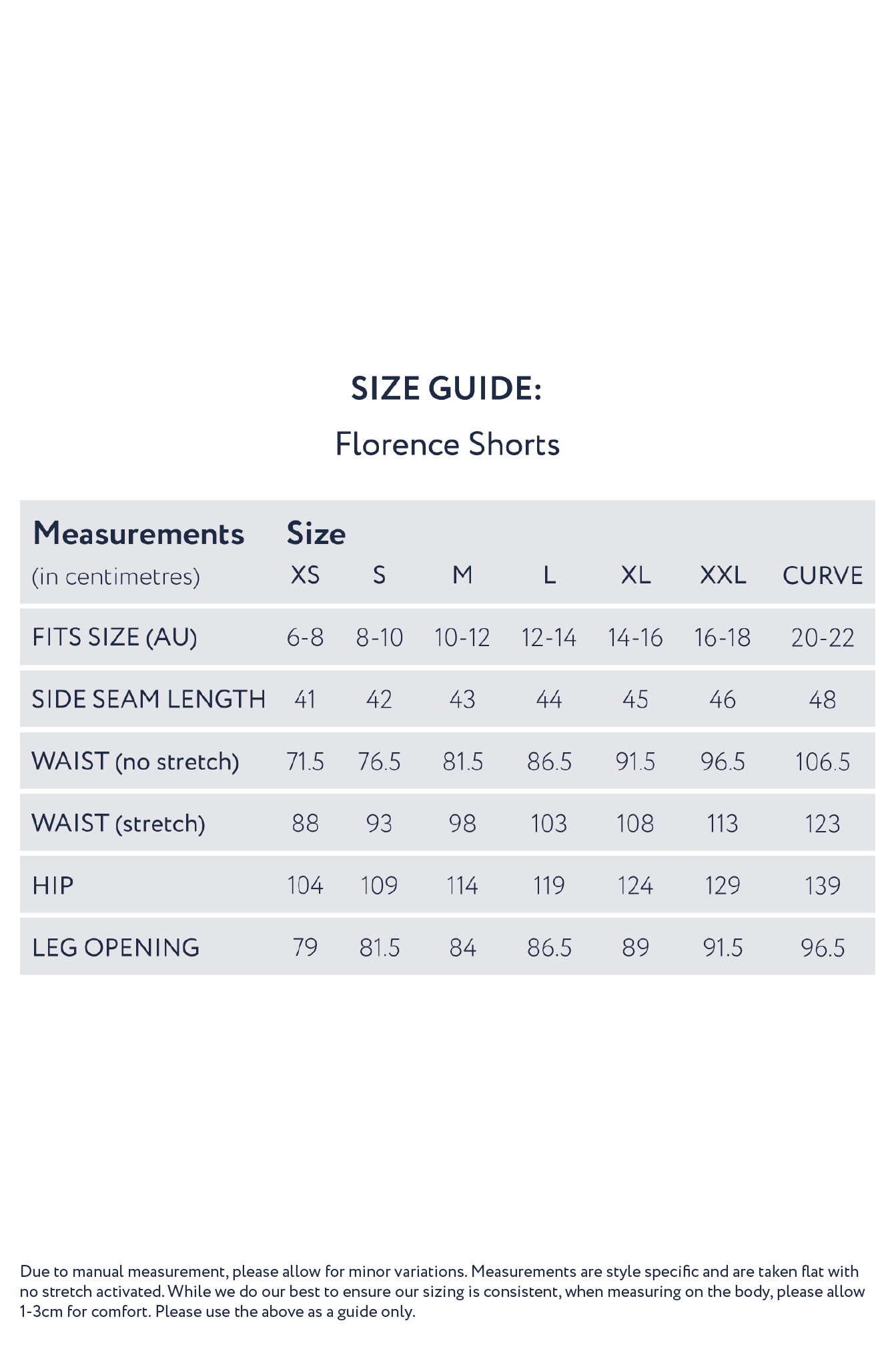 FLORENCE Lyocell Blend Classic Length Shorts | Coastline | FINAL SALE