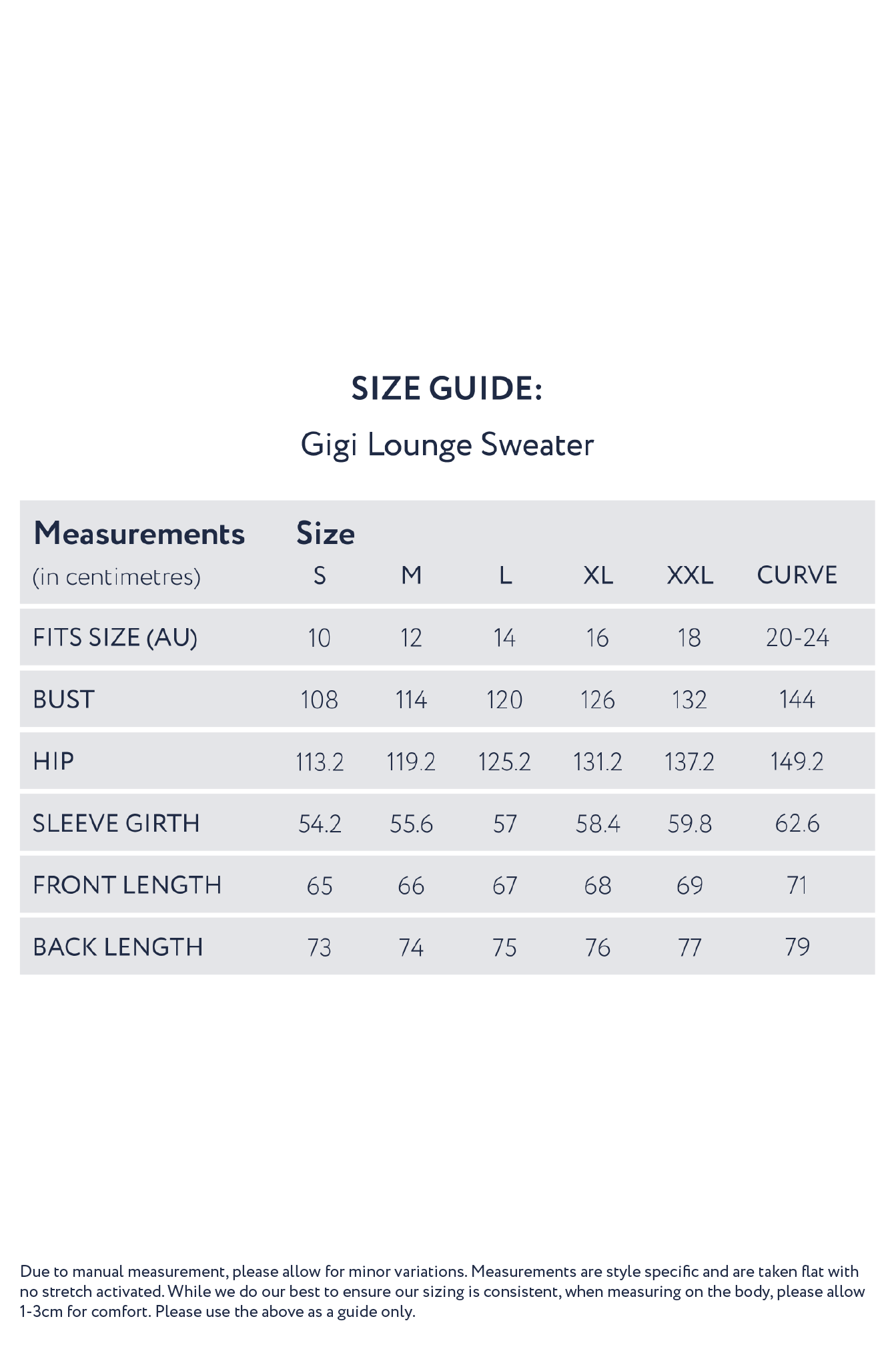 GIGI Lounge Long-Sleeve Hi Lo Classic/Longline Sweater | Dusk