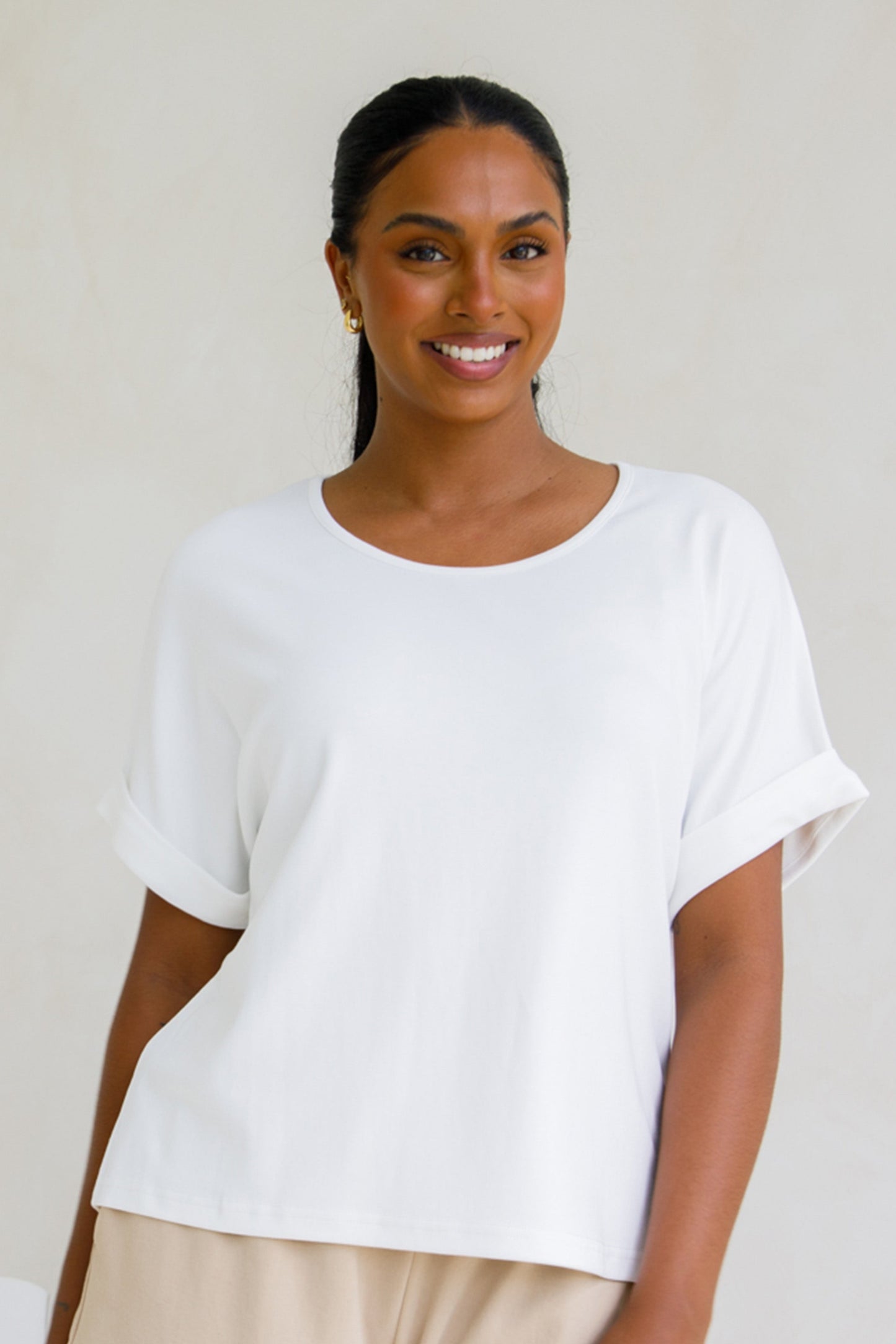 Gigi Lounge Top | White