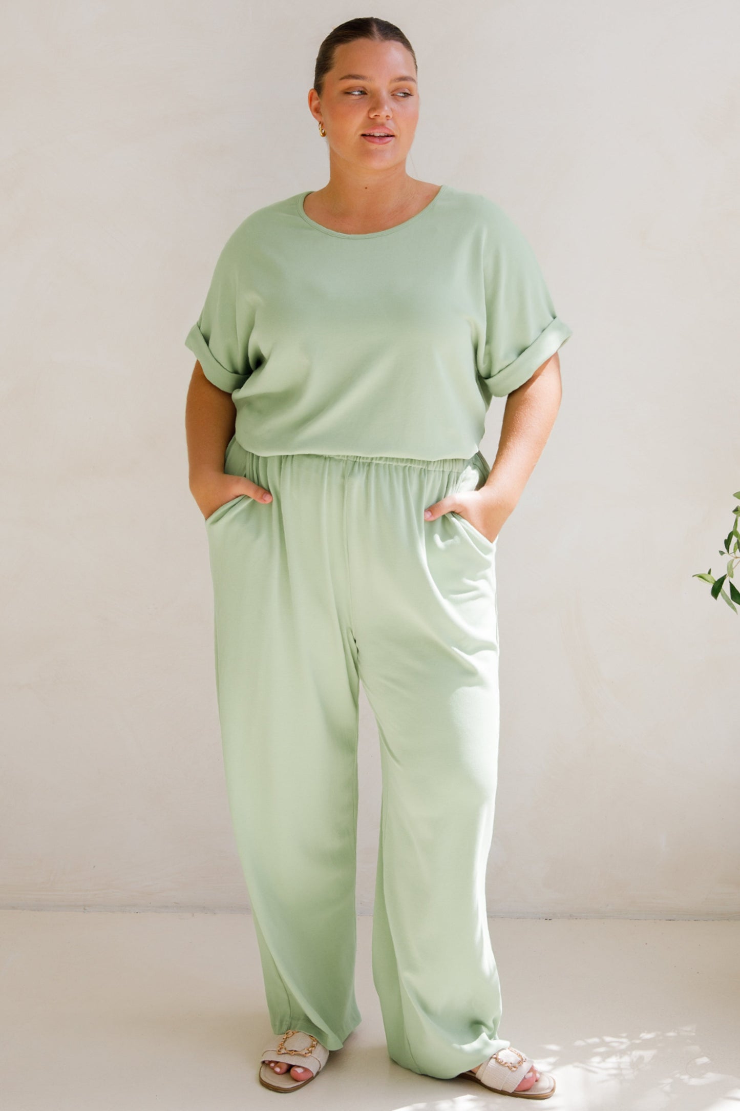Gigi Lounge Pant | Sage