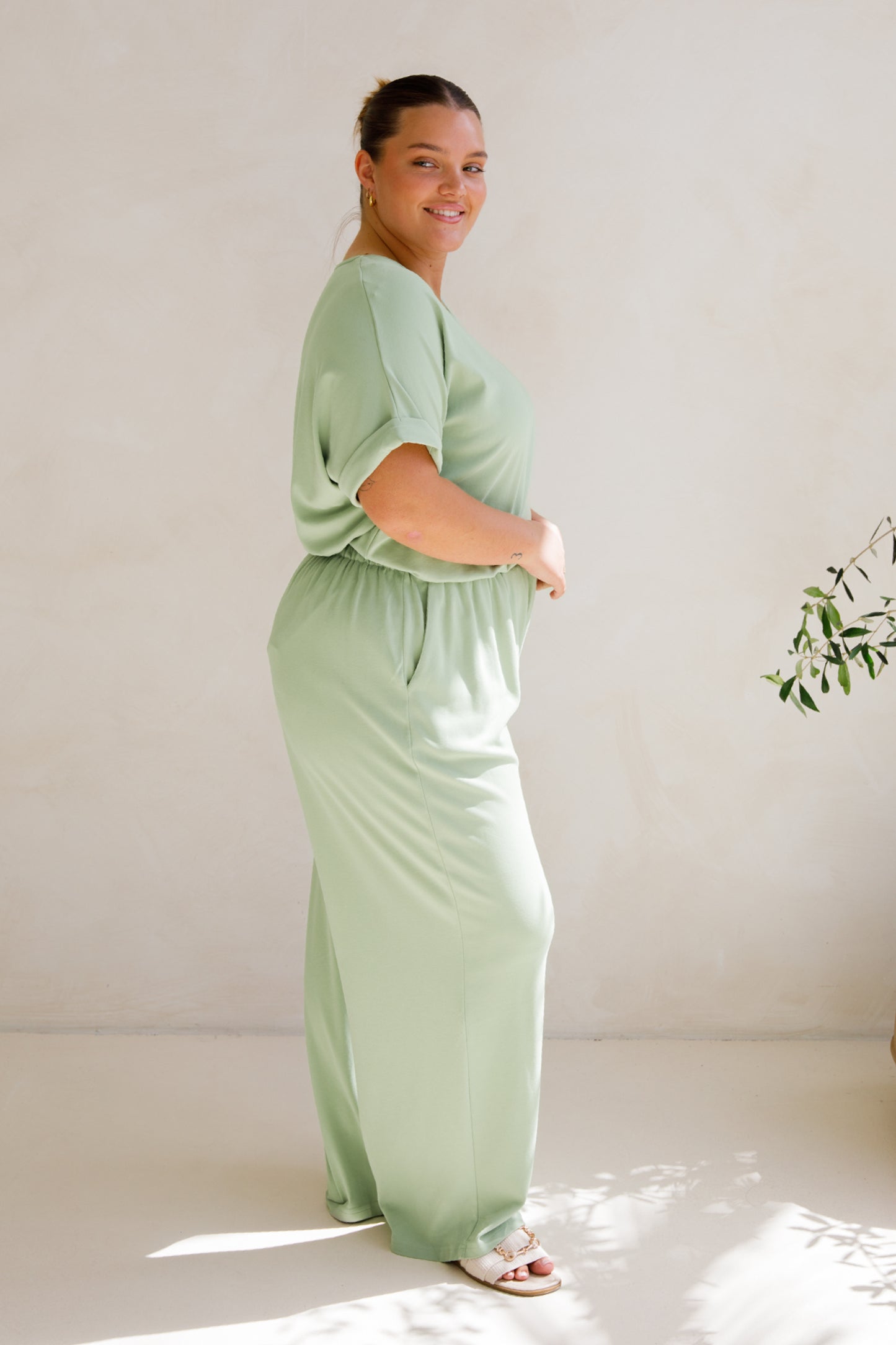 Gigi Lounge Pant | Sage
