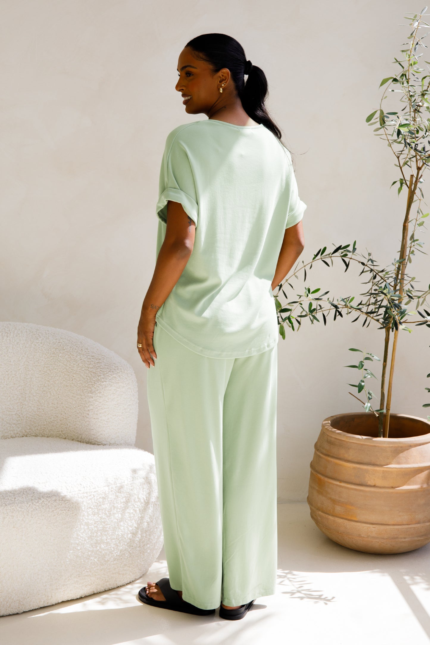 Gigi Lounge Pant | Sage