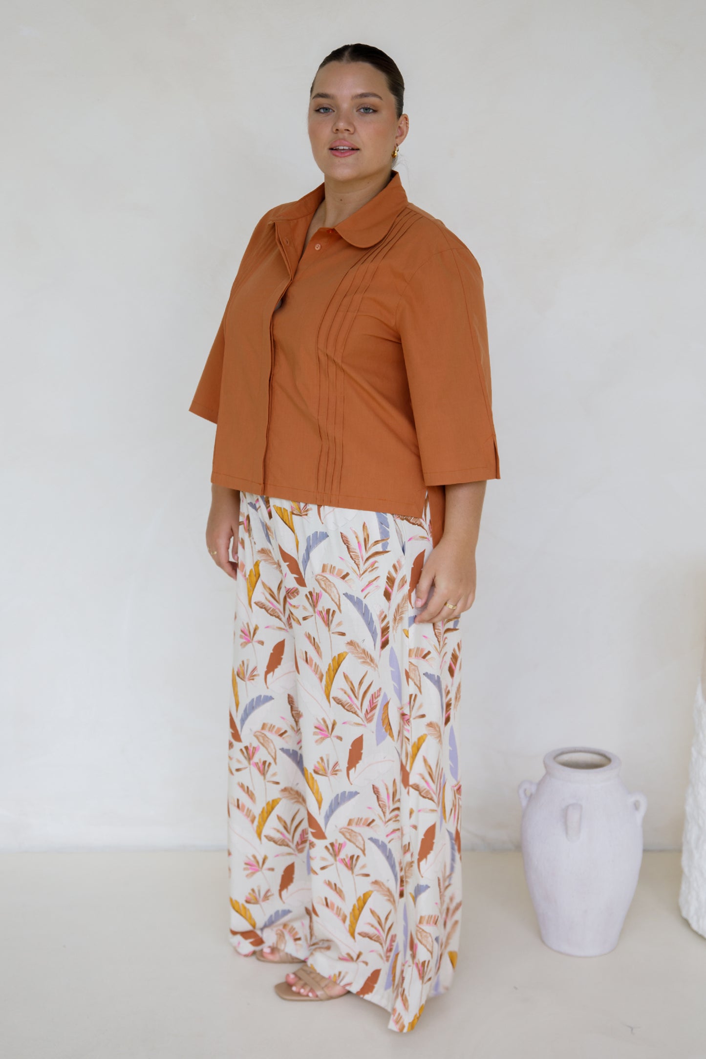 Holly Shirt | Clay | FINAL SALE