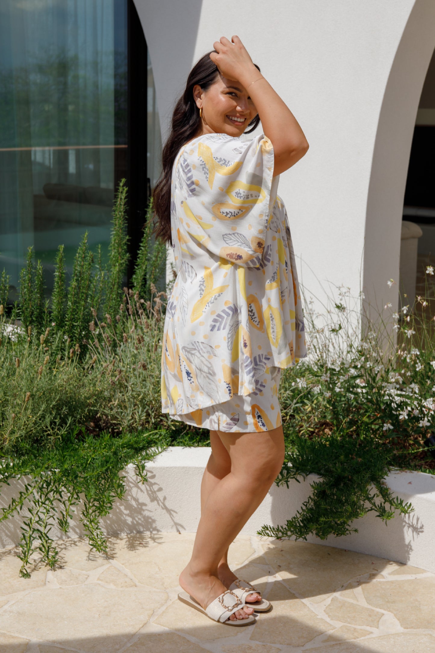 Florence Shorts | White Fruit Punch | FINAL SALE