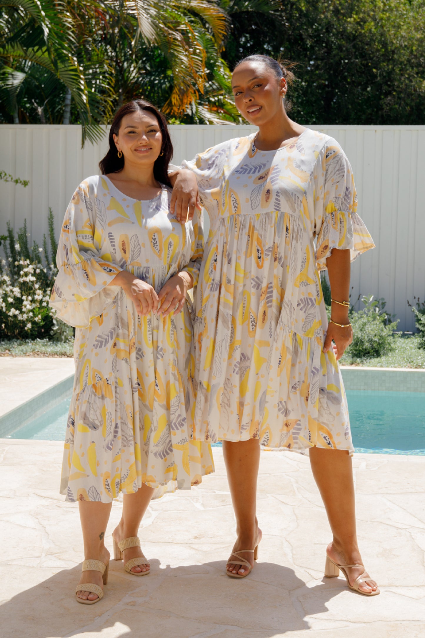Ivy Dress | White Fruit Punch
