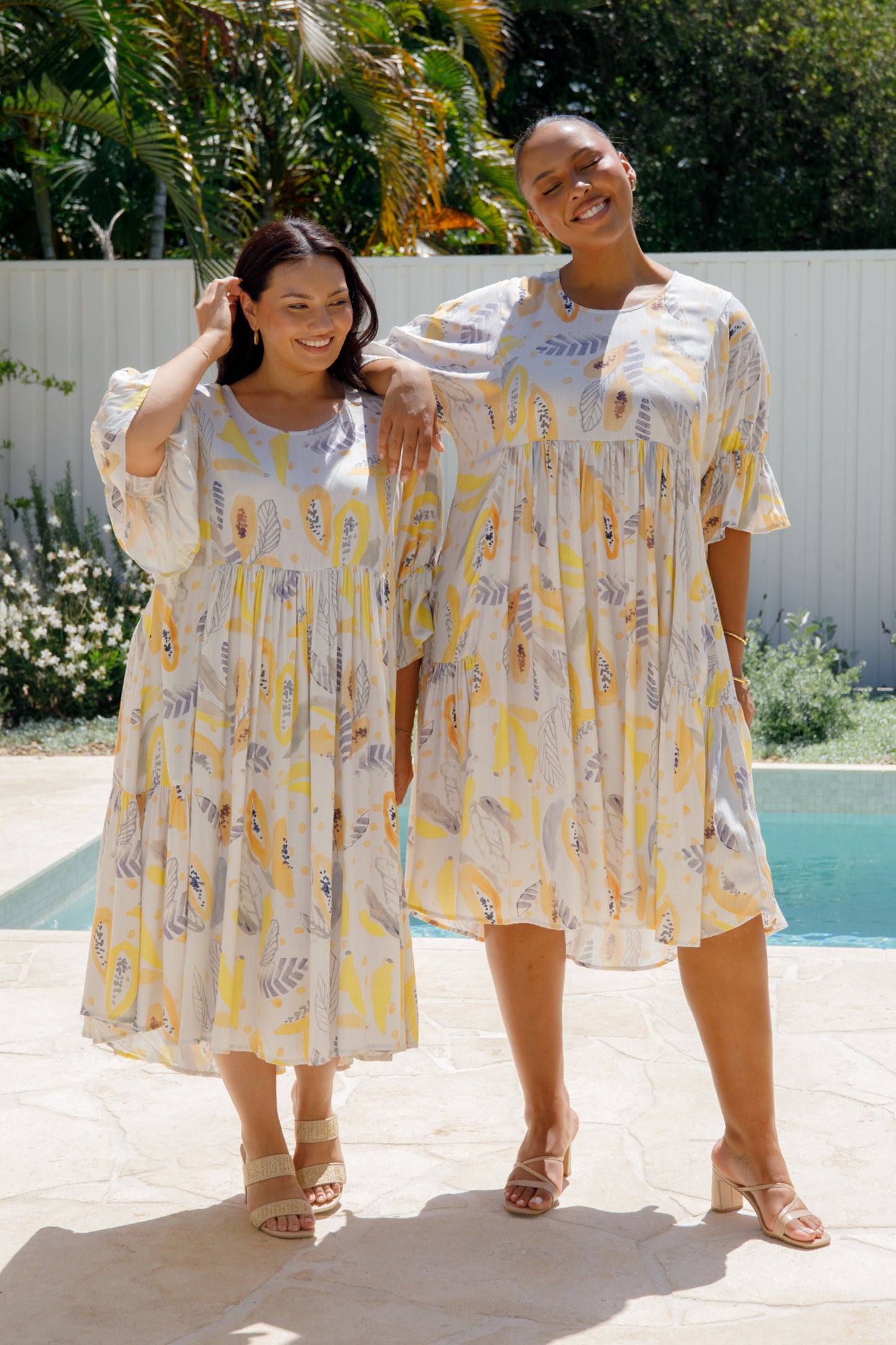 Ivy Dress | White Fruit Punch