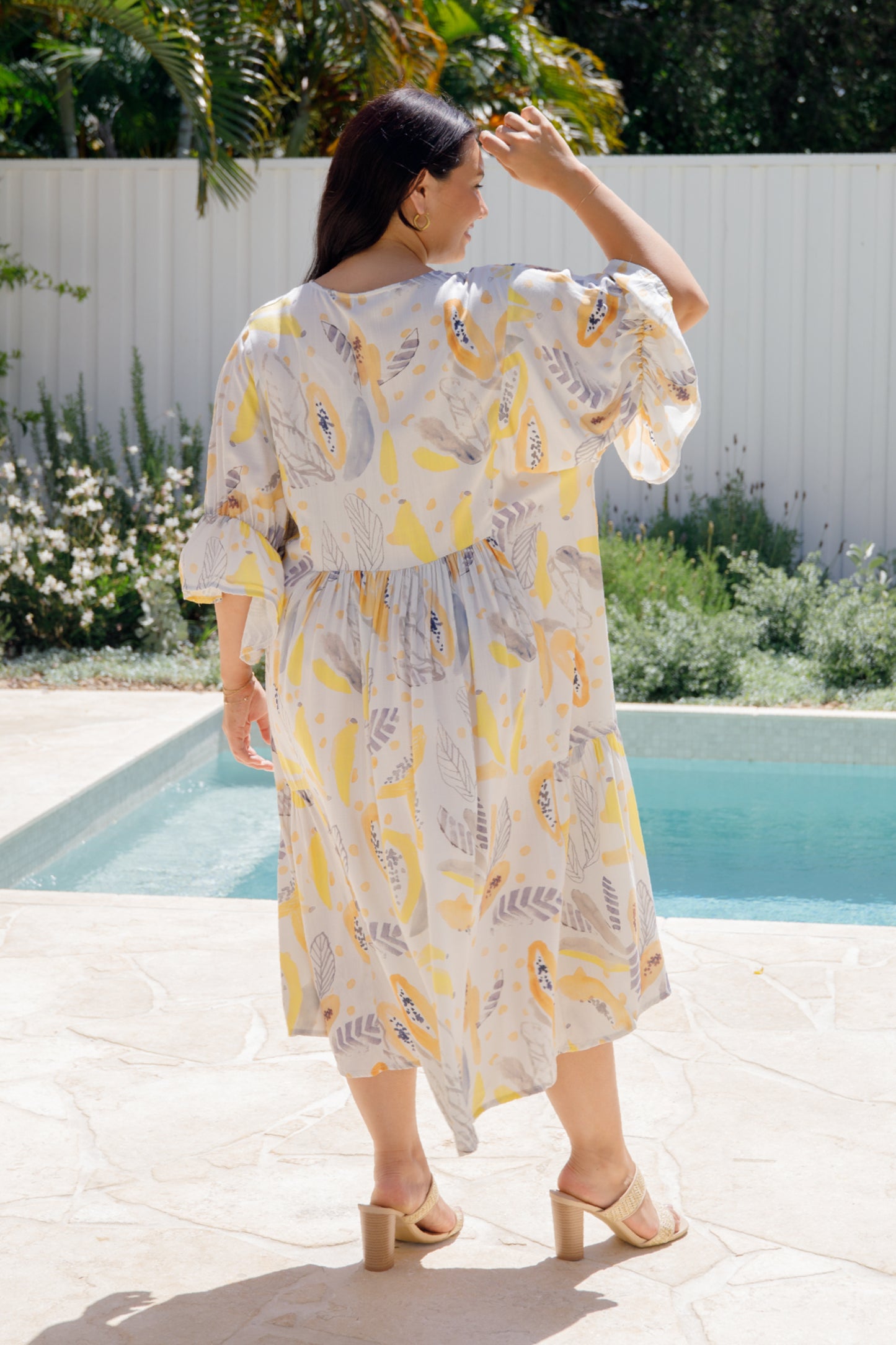 Ivy Dress | White Fruit Punch