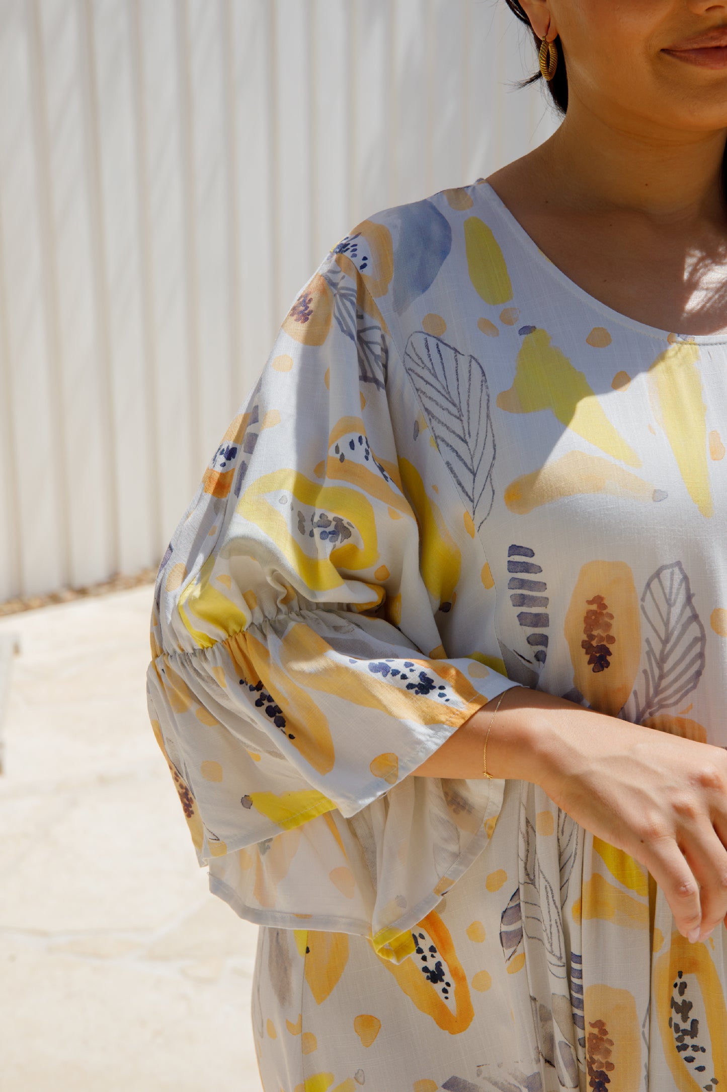 Ivy Dress | White Fruit Punch