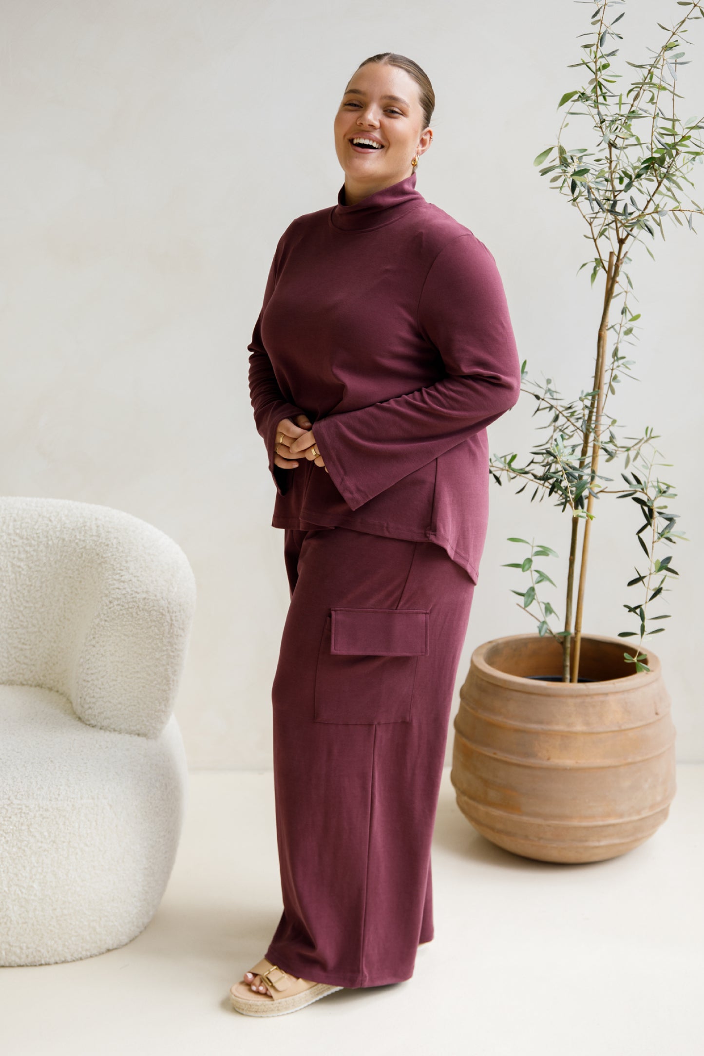 Jazmine Lounge Top | Shiraz