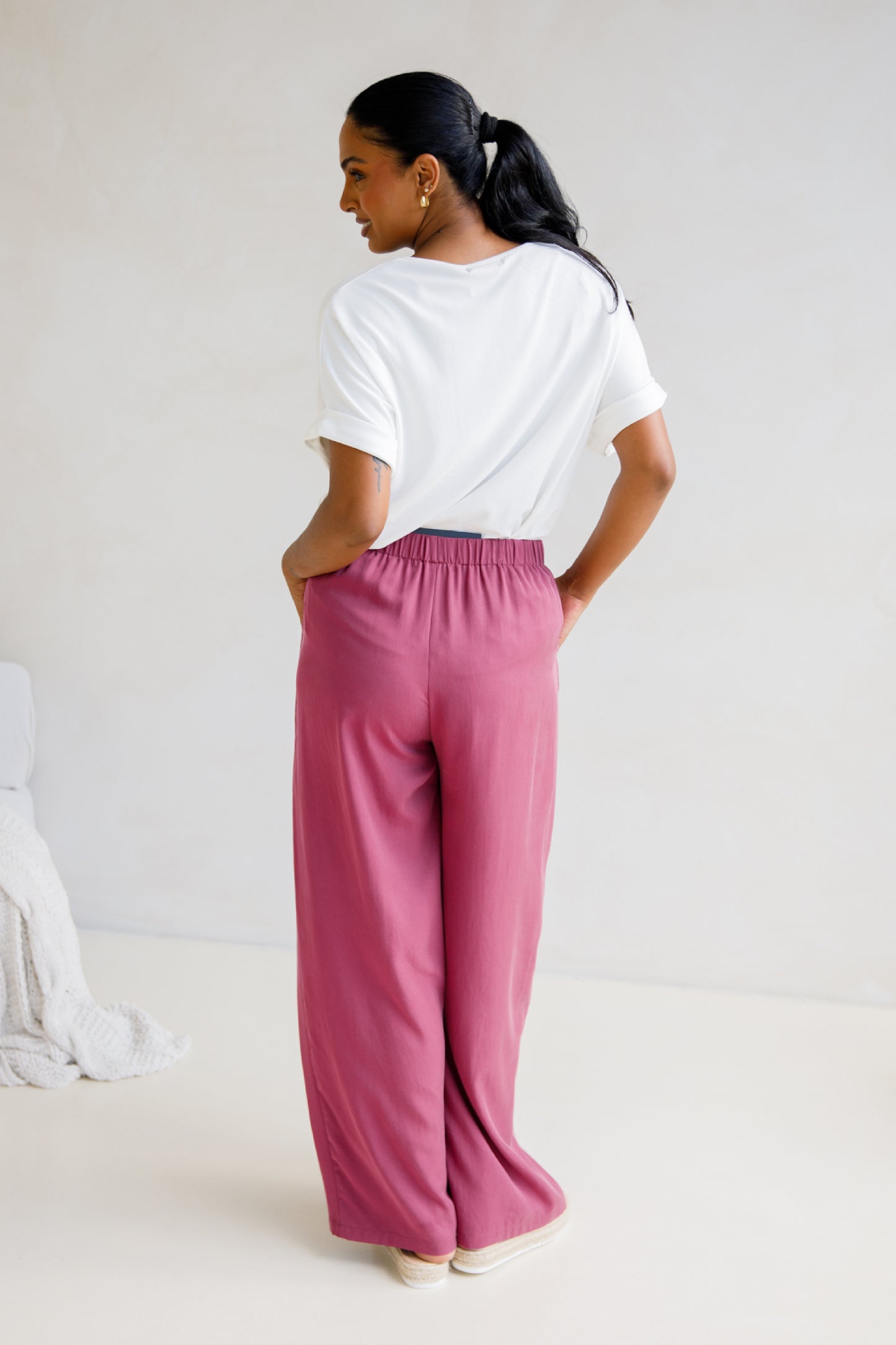 Klara Pant | Rosewood | FINAL SALE