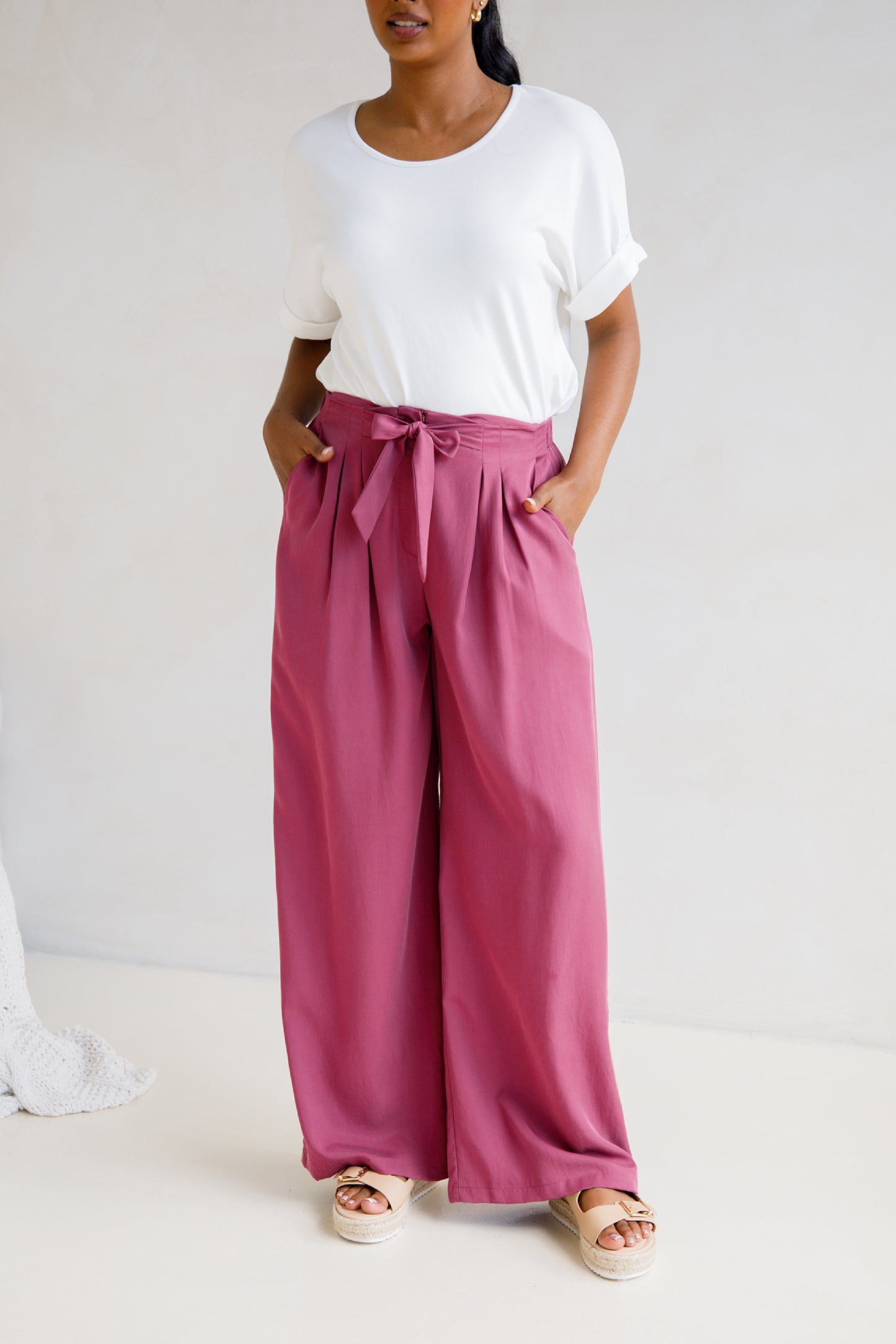 Klara Pant | Rosewood | FINAL SALE
