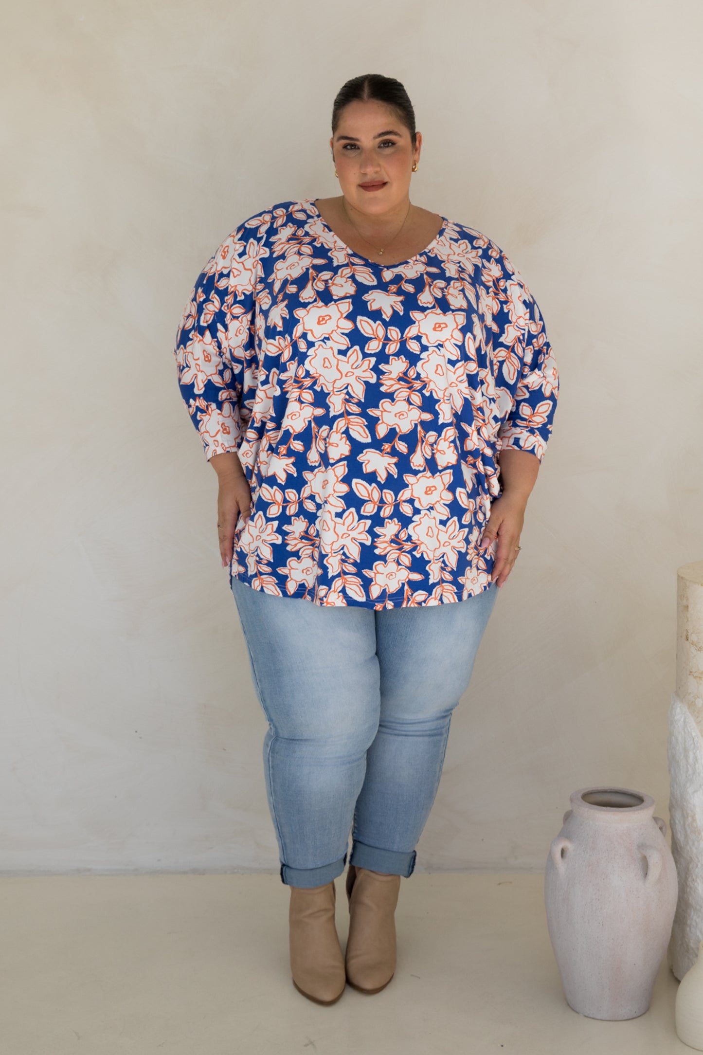 Long Sleeve Hi Low Miracle Top | Lucia | FINAL SALE