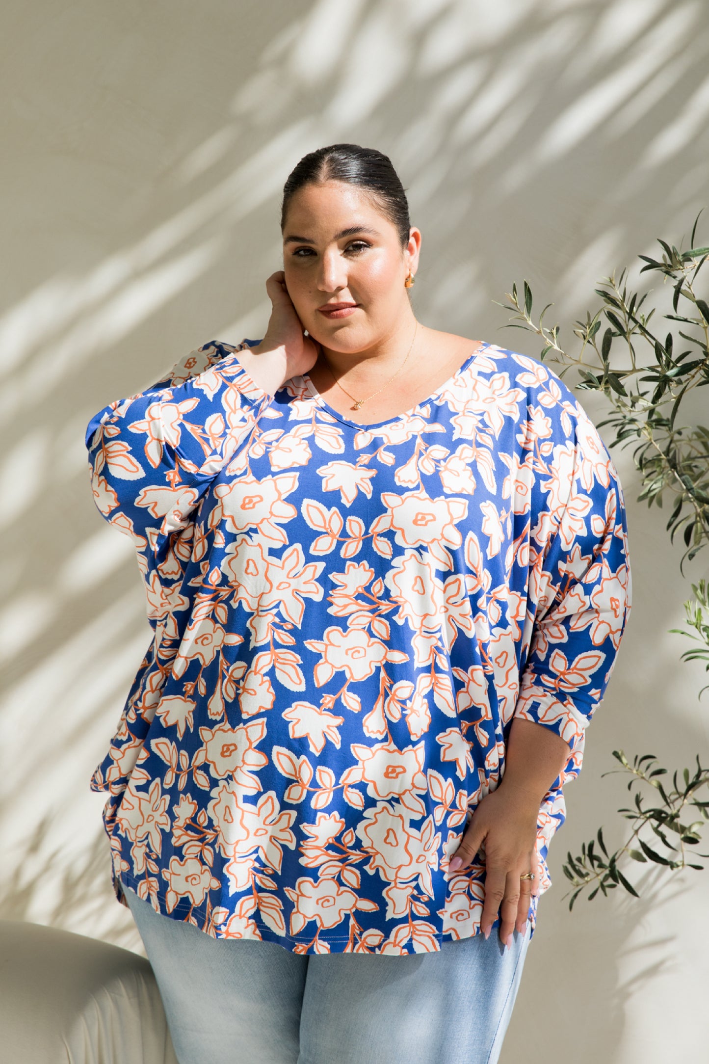 Long Sleeve Hi Low Miracle Top | Lucia | FINAL SALE