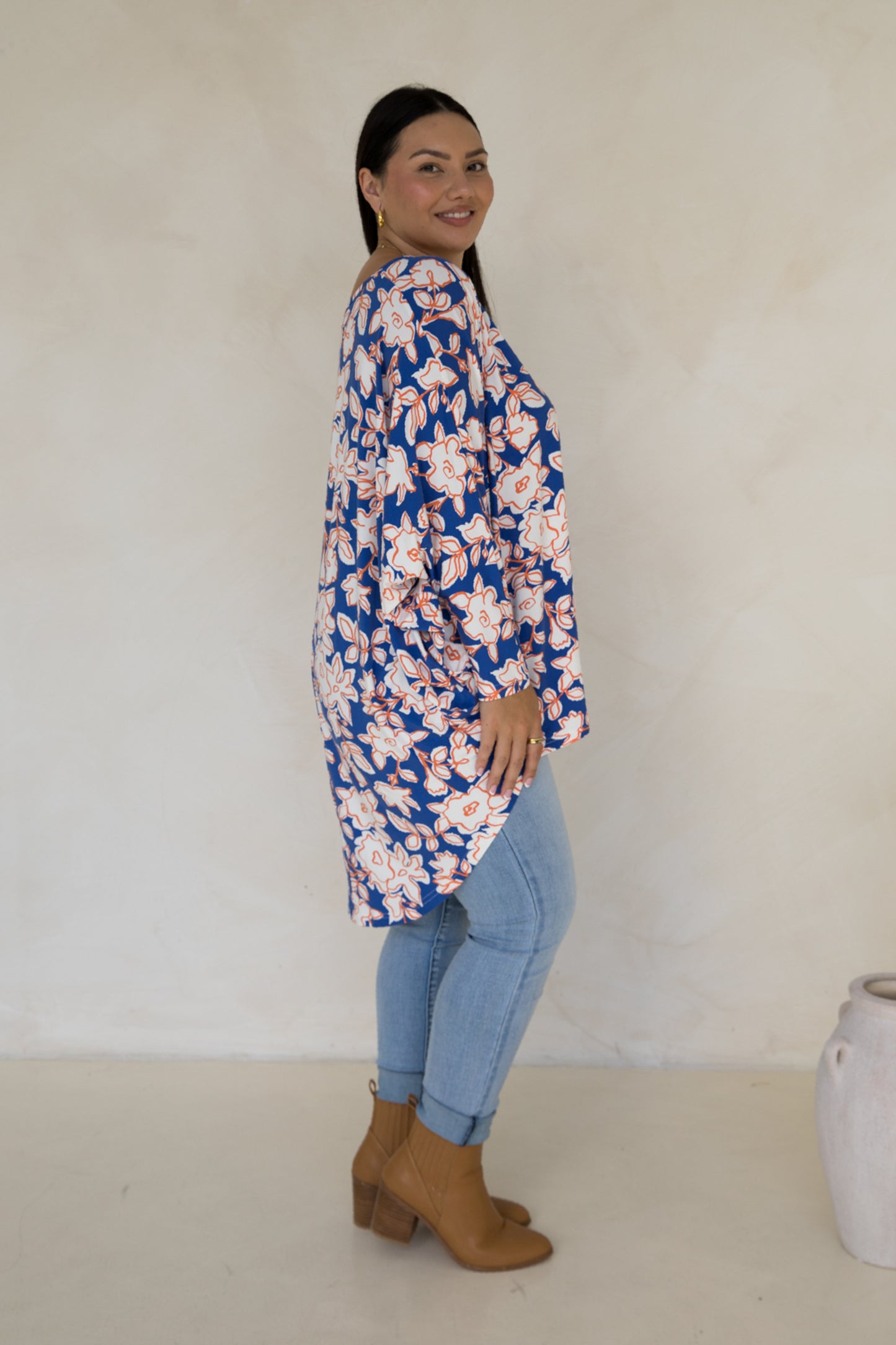 Long Sleeve Hi Low Miracle Top | Lucia | FINAL SALE