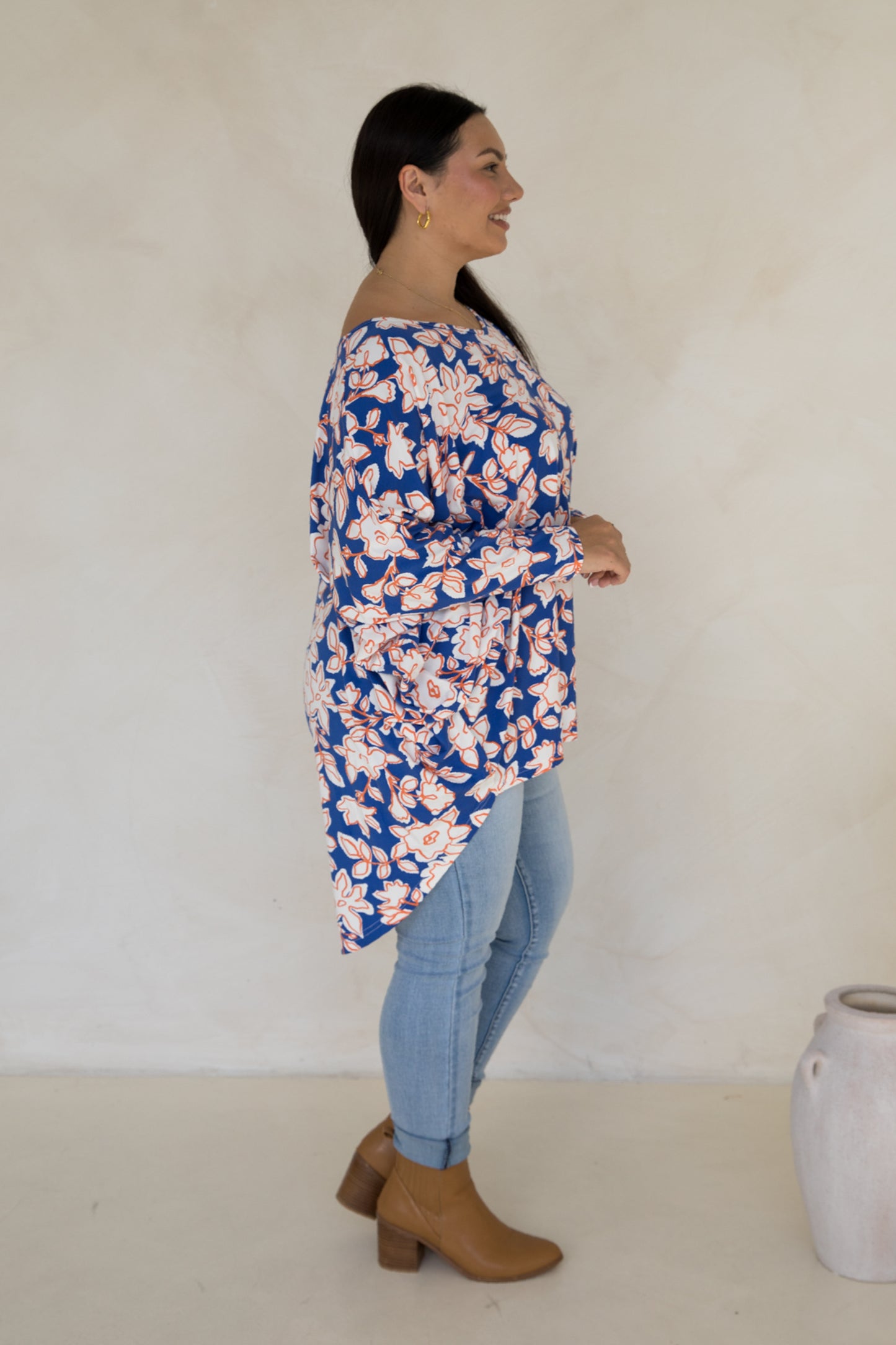 Long Sleeve Hi Low Miracle Top | Lucia | FINAL SALE