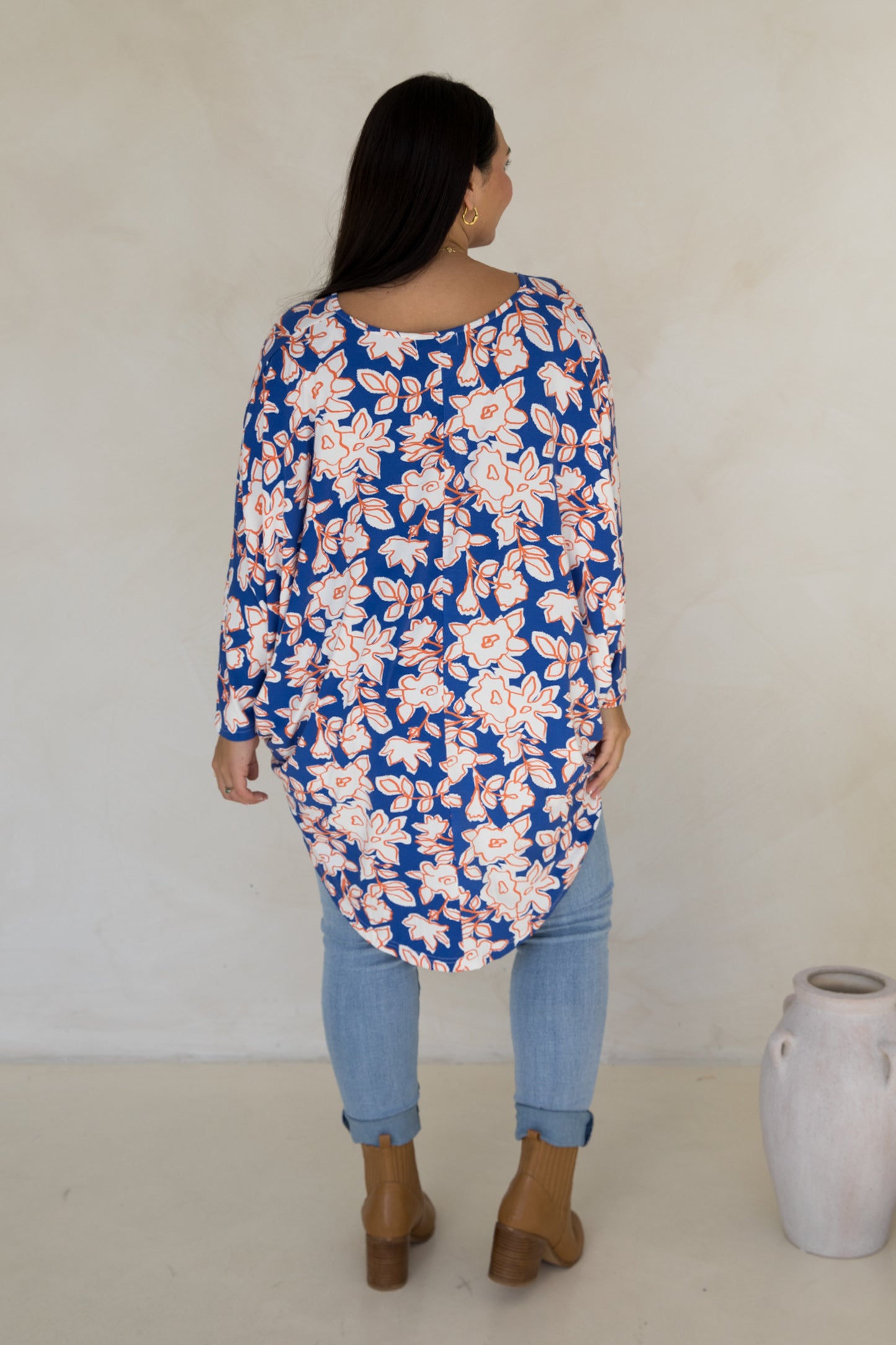Long Sleeve Hi Low Miracle Top | Lucia | FINAL SALE