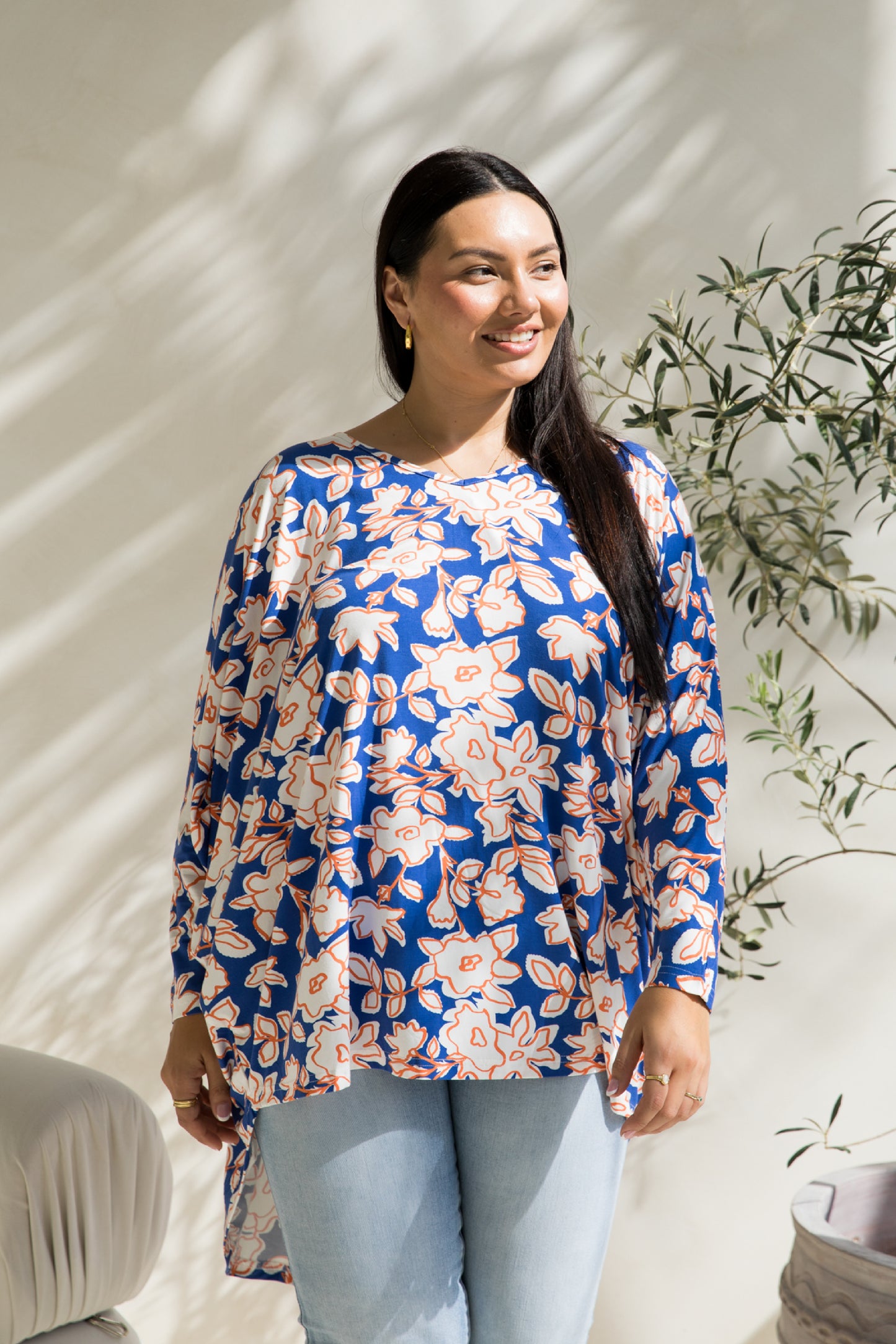 Long Sleeve Hi Low Miracle Top | Lucia | FINAL SALE
