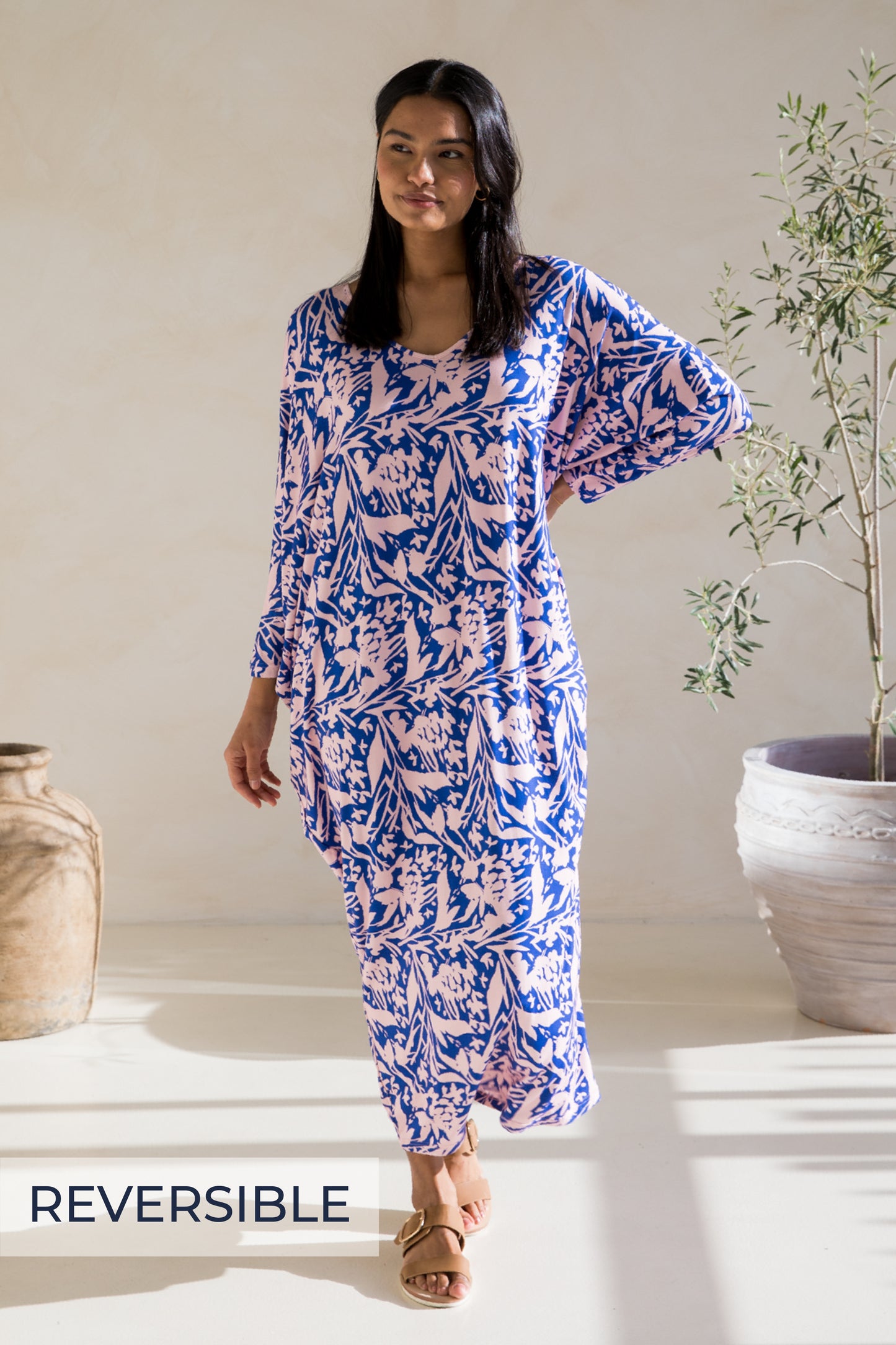 Long Sleeve Maxi Miracle Dress | Full Bloom | FINAL SALE