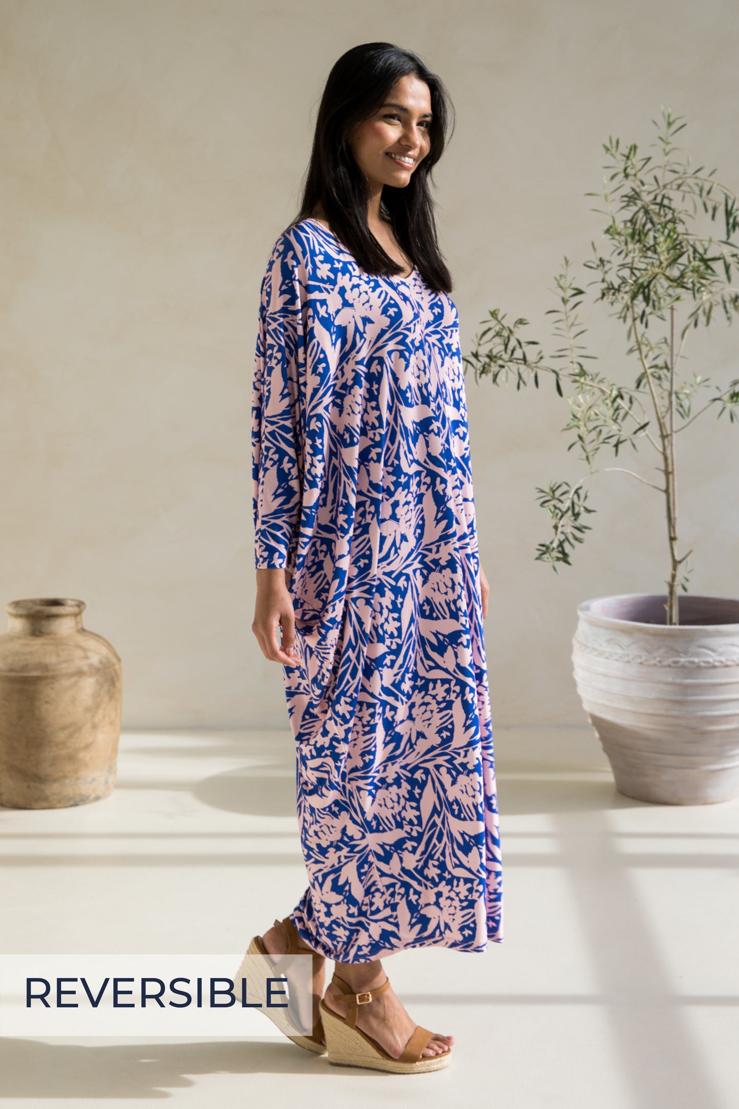 Long Sleeve Maxi Miracle Dress | Full Bloom | FINAL SALE