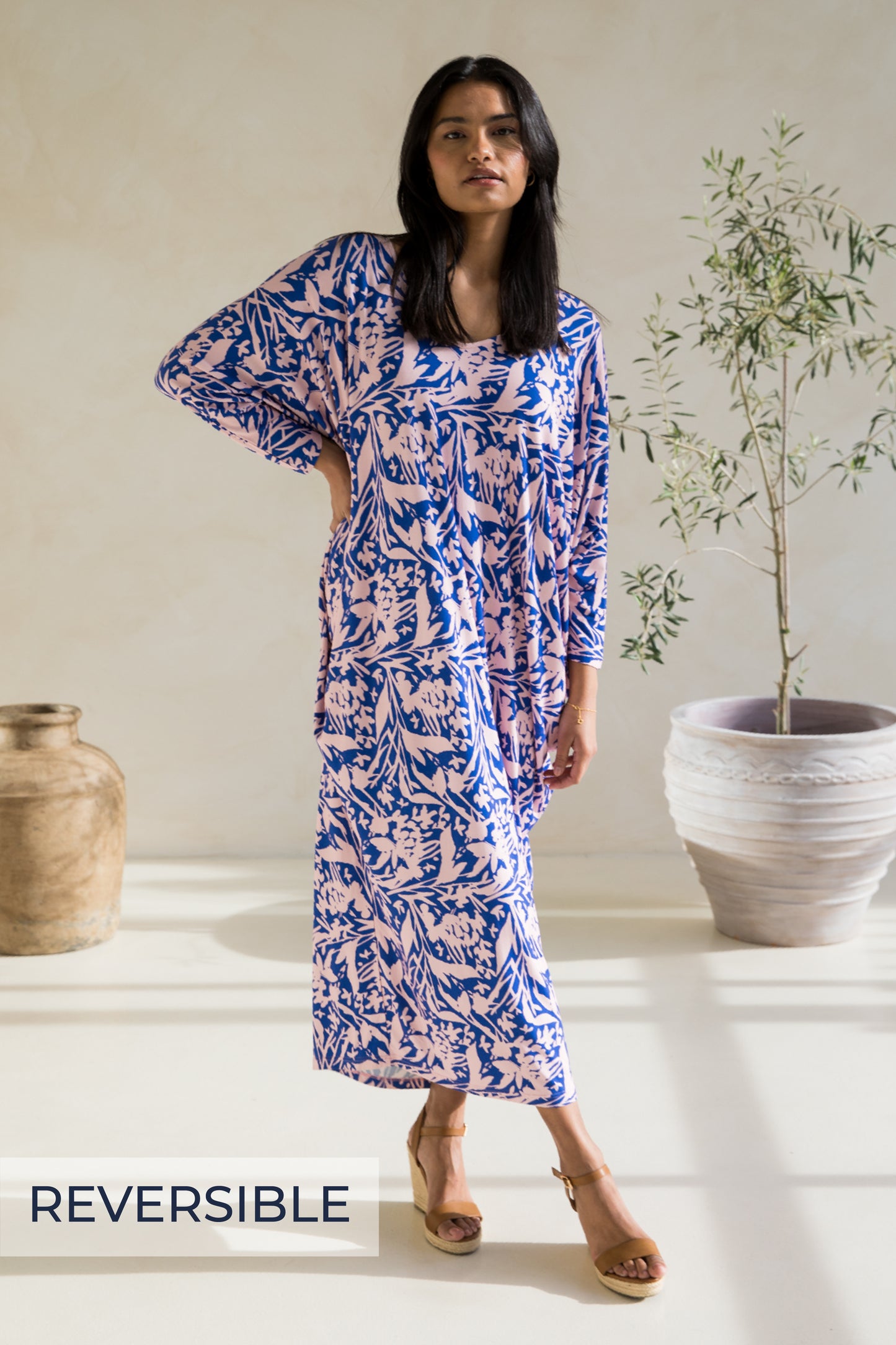 Long Sleeve Maxi Miracle Dress | Full Bloom | FINAL SALE