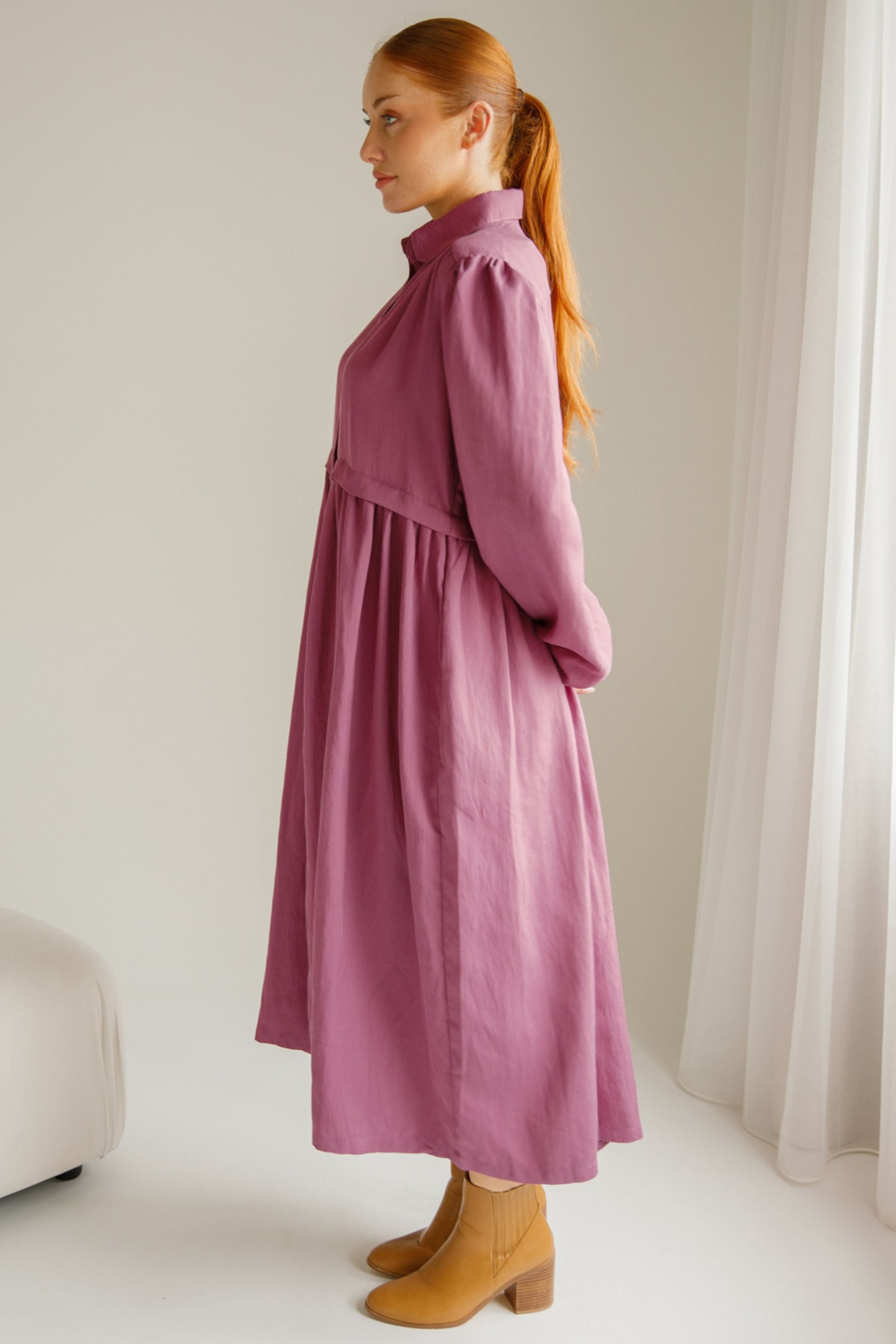 Lyla Dress | Mulberry | FINAL SALE
