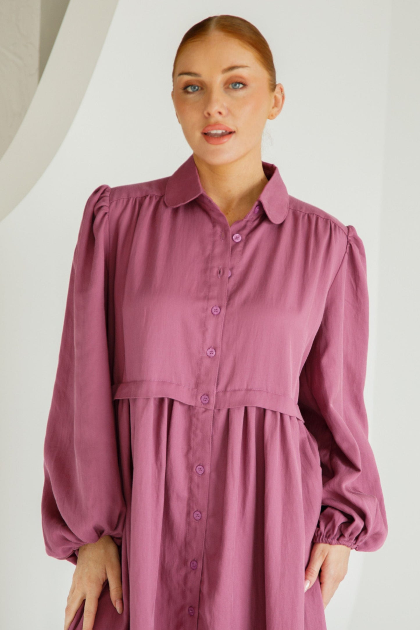 Lyla Dress | Mulberry | FINAL SALE