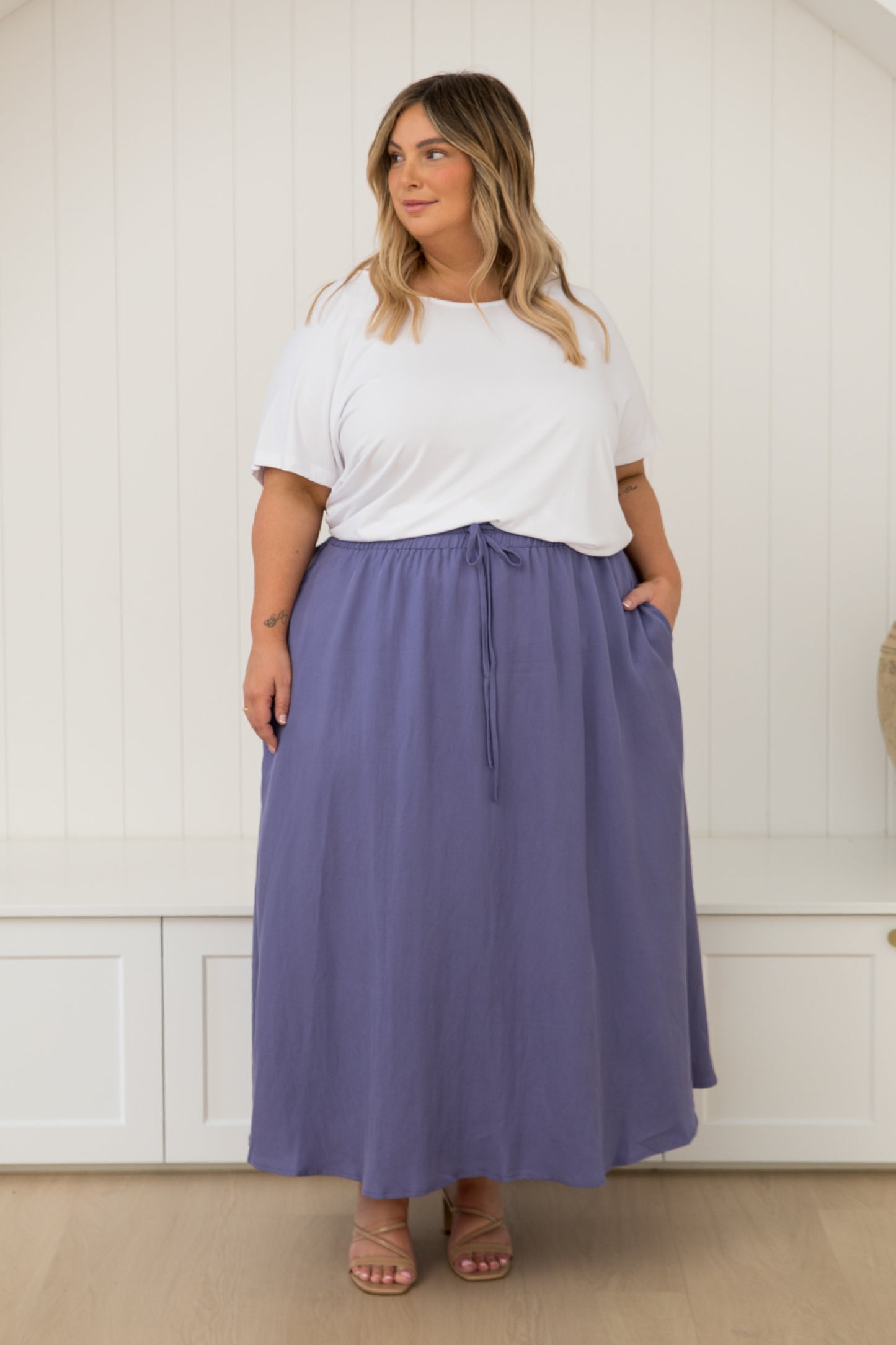 Lena Skirt | Lavender | FINAL SALE