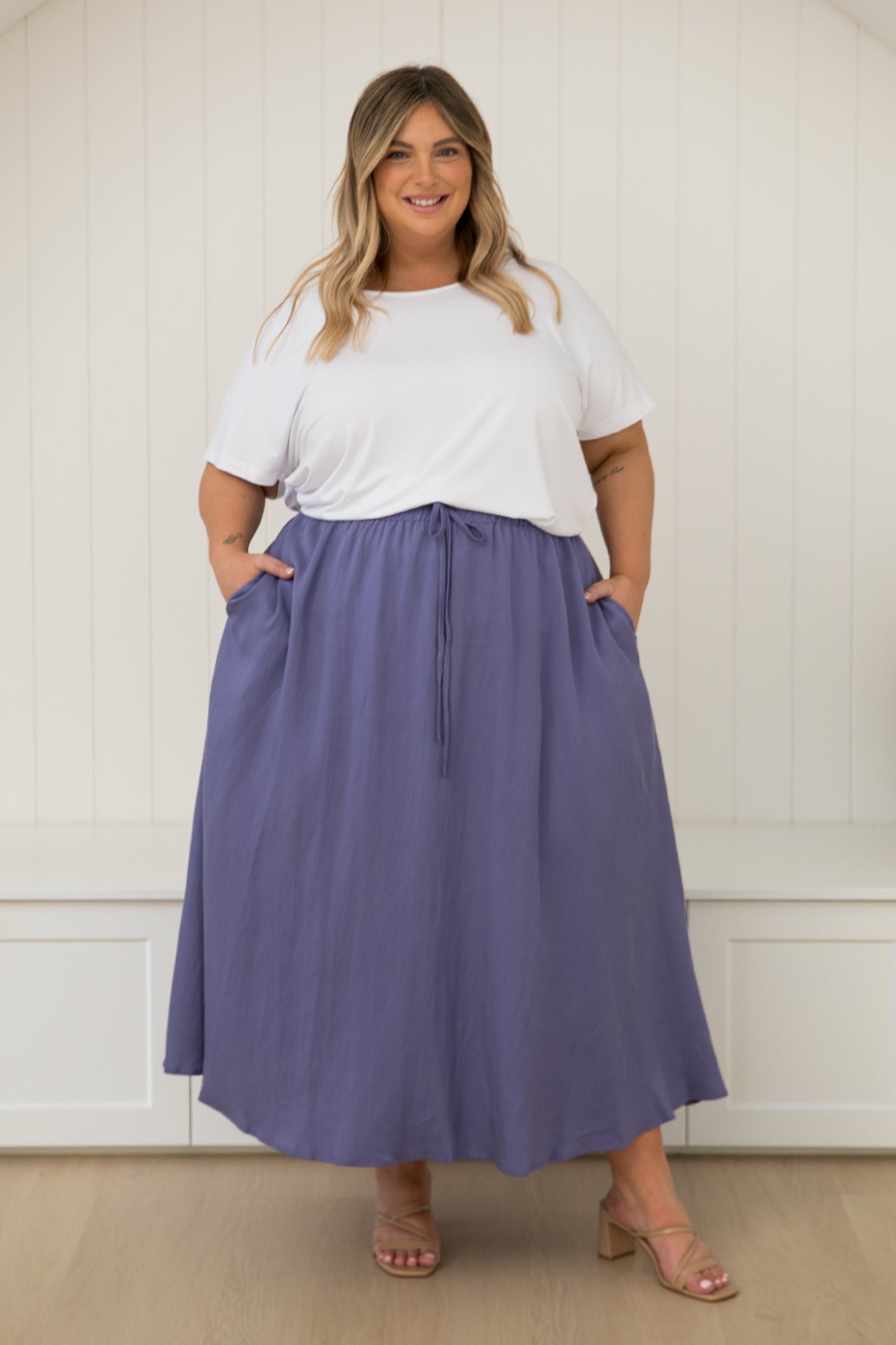 Lena Skirt | Lavender | FINAL SALE