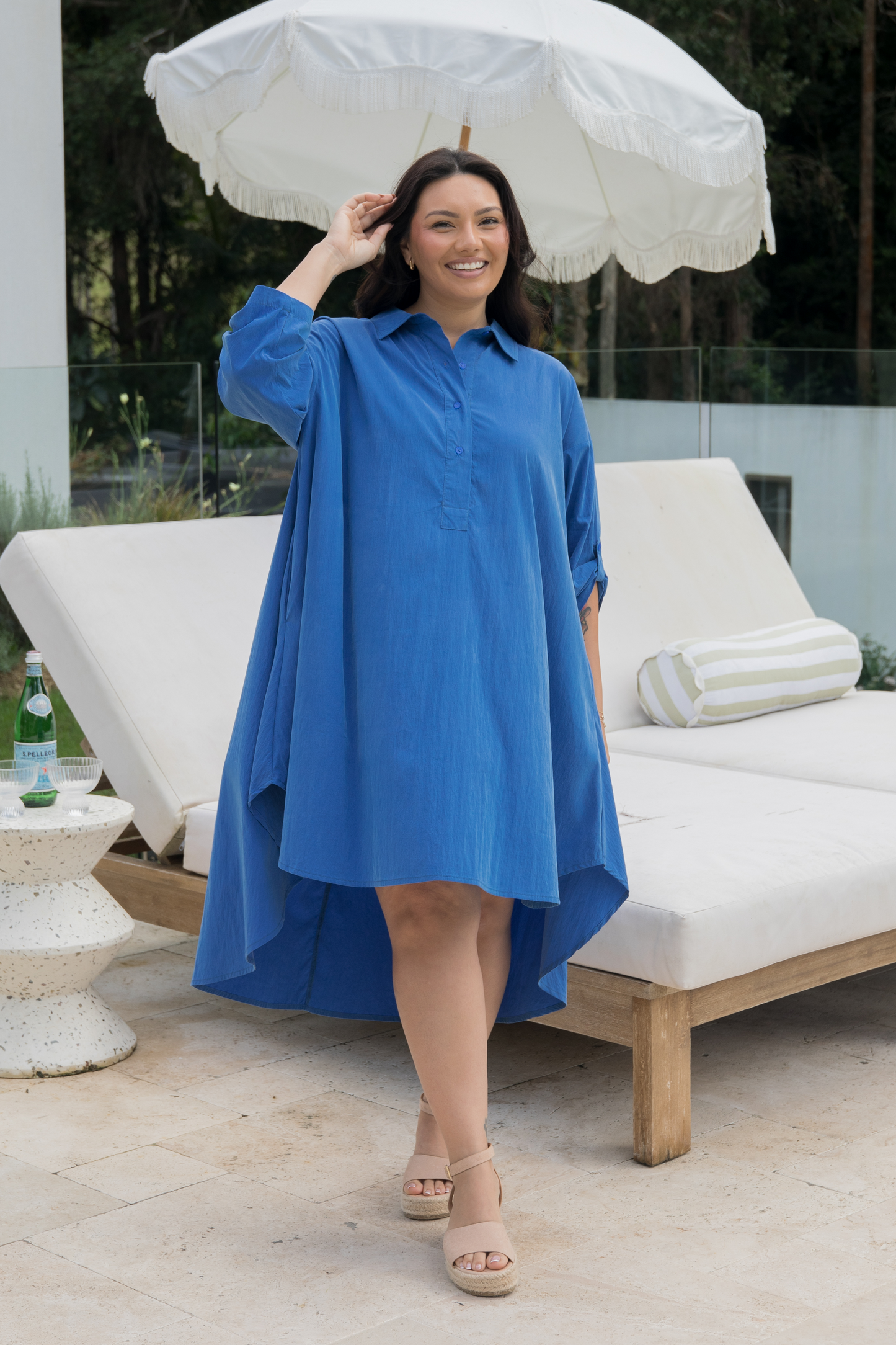 Loloma Shirt Dress | Coastline | FINAL SALE