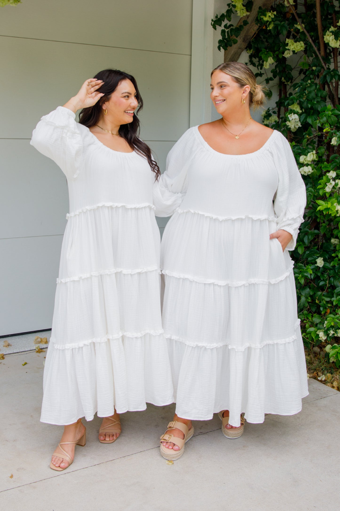 LOTTIE Cotton Midi/Maxi Dress | White | FINAL SALE