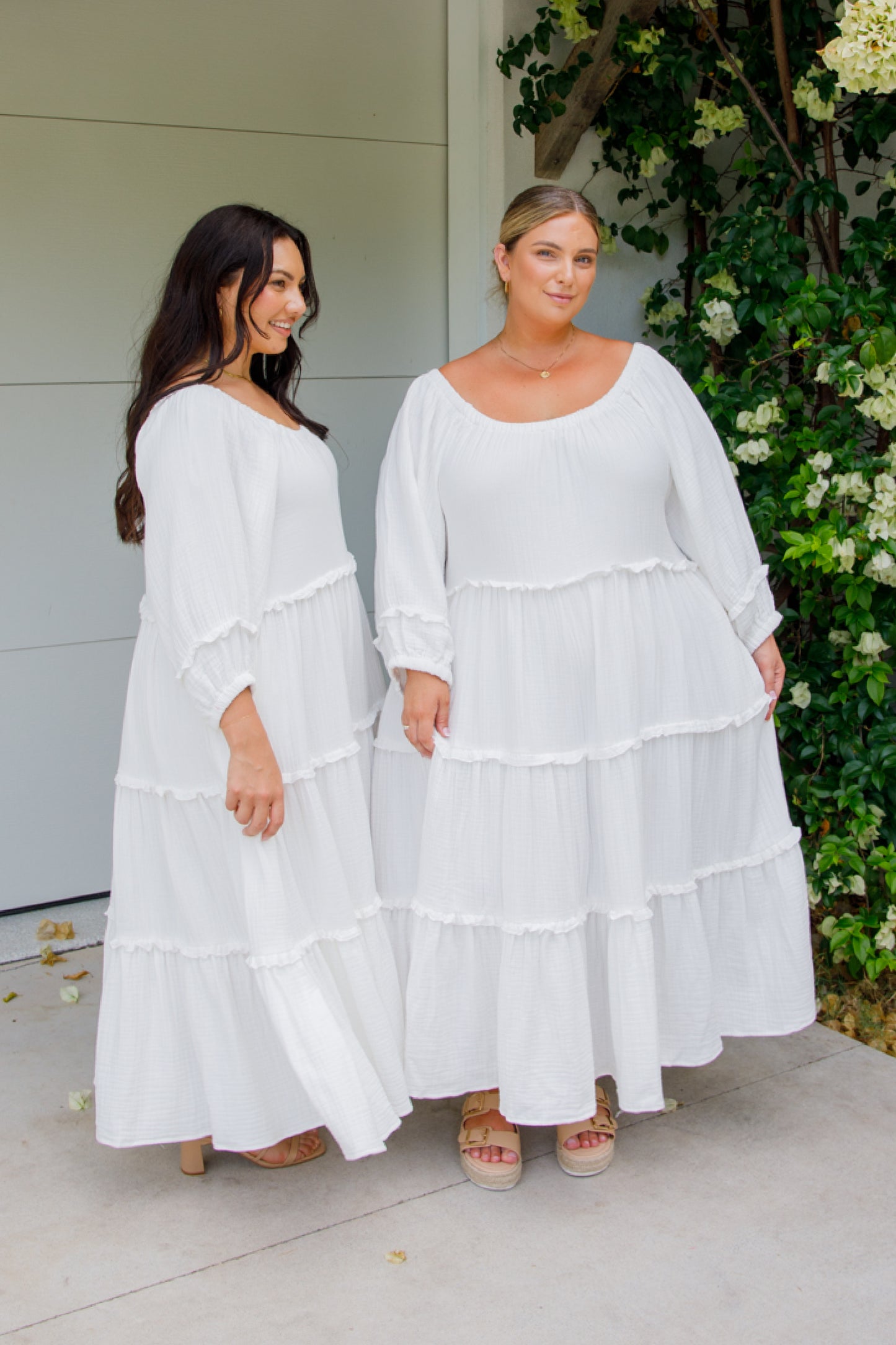 LOTTIE Cotton Midi/Maxi Dress | White | FINAL SALE