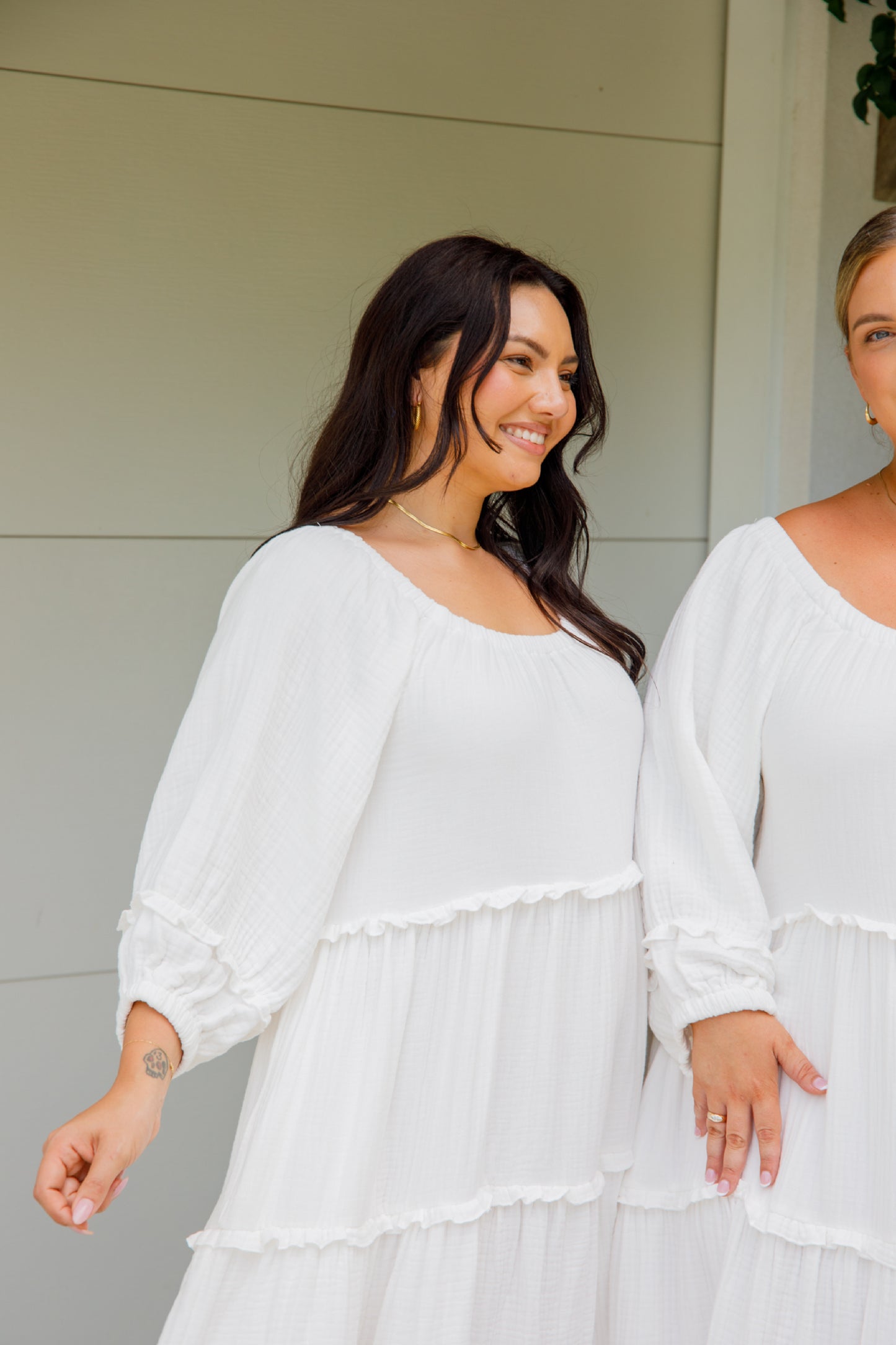 LOTTIE Cotton Midi/Maxi Dress | White | FINAL SALE
