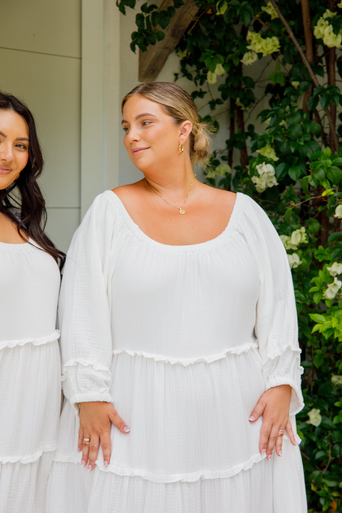 LOTTIE Cotton Midi/Maxi Dress | White | FINAL SALE