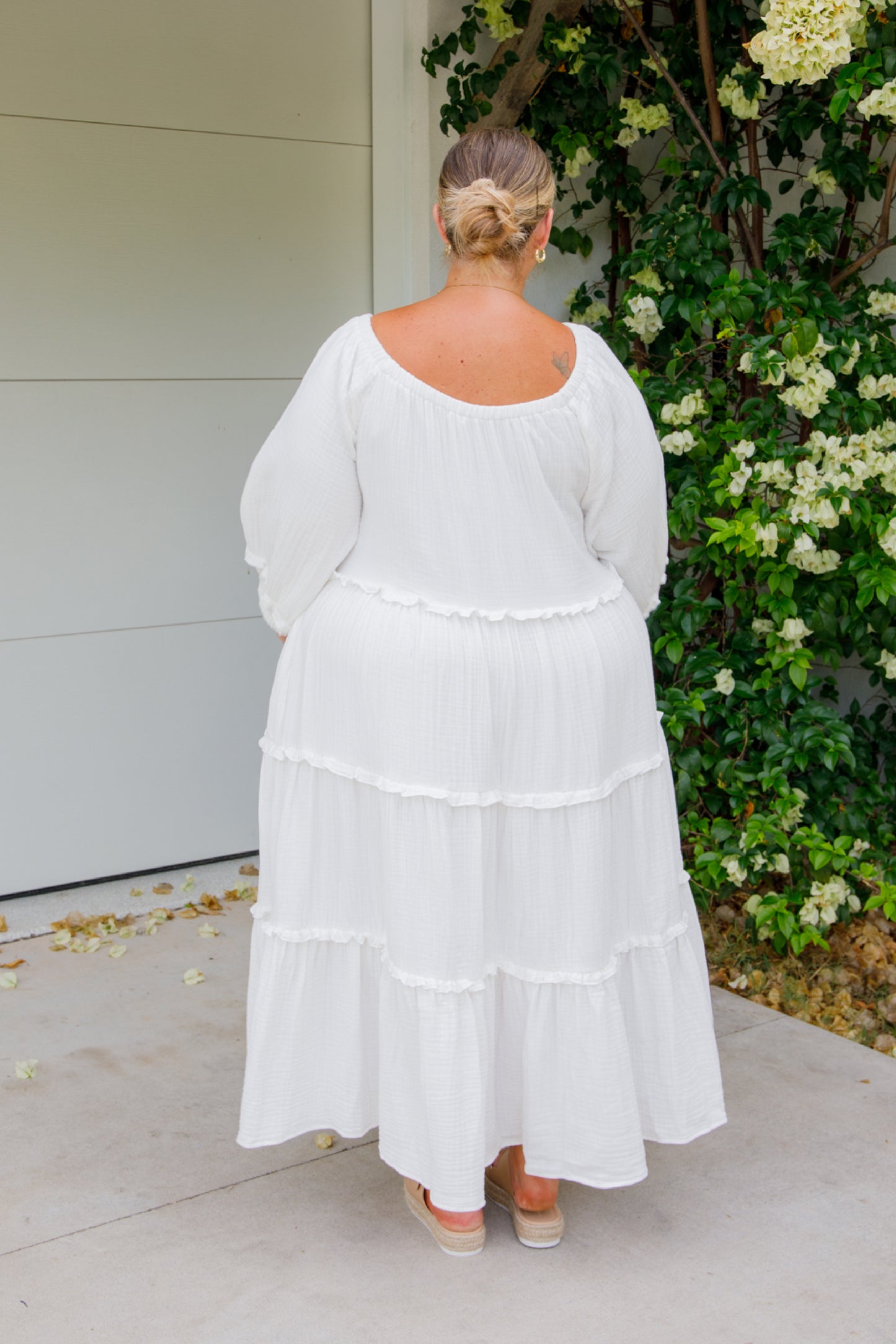 LOTTIE Cotton Midi/Maxi Dress | White | FINAL SALE