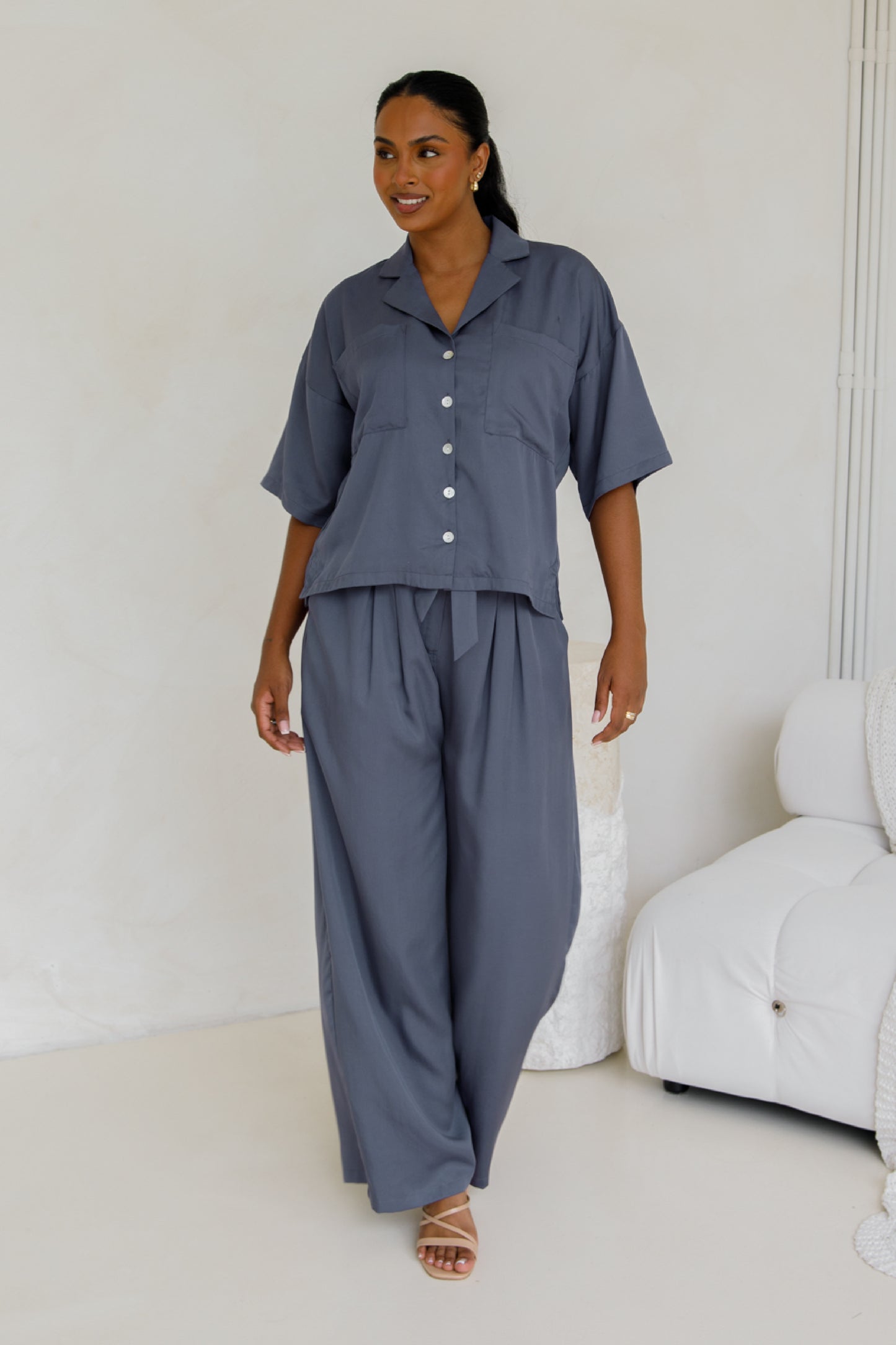 Lulu Top | Slate | FINAL SALE