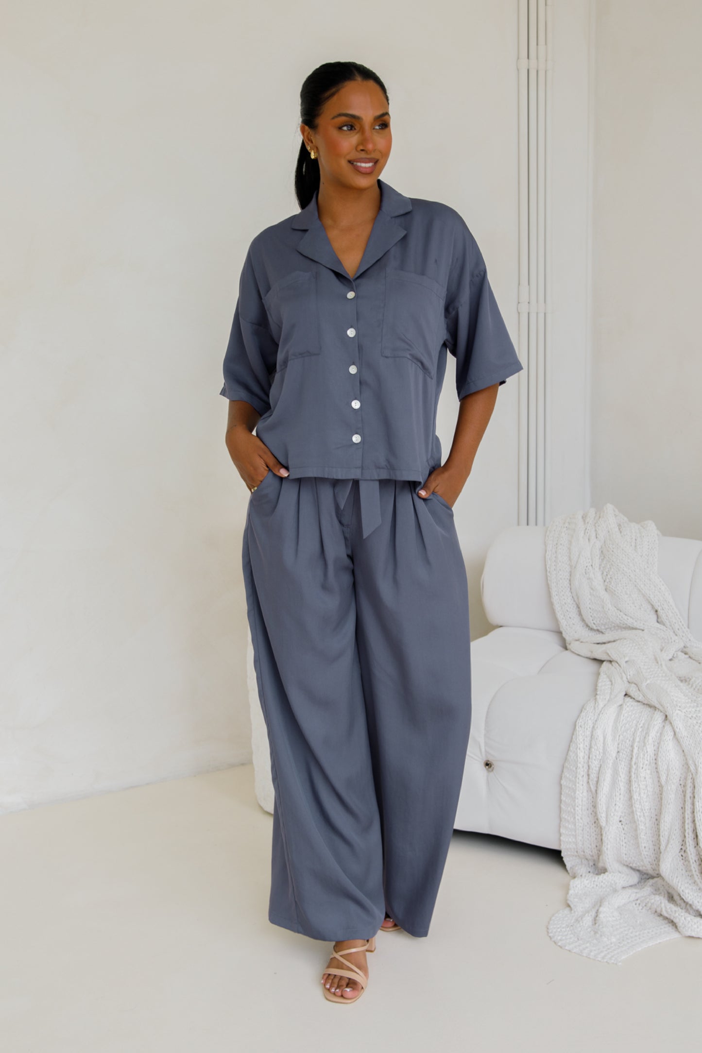 Klara Pant | Slate | FINAL SALE
