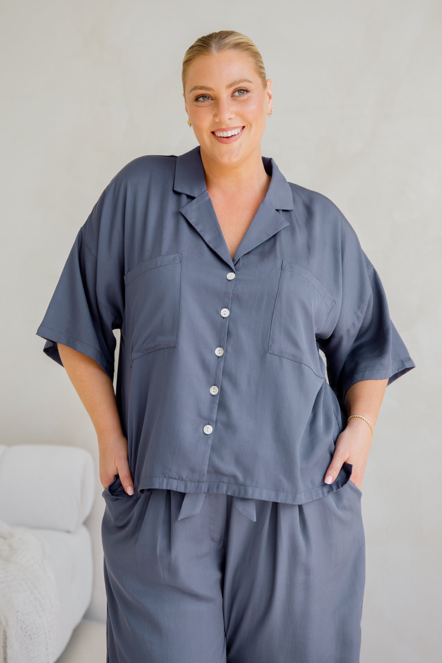 Lulu Top | Slate | FINAL SALE