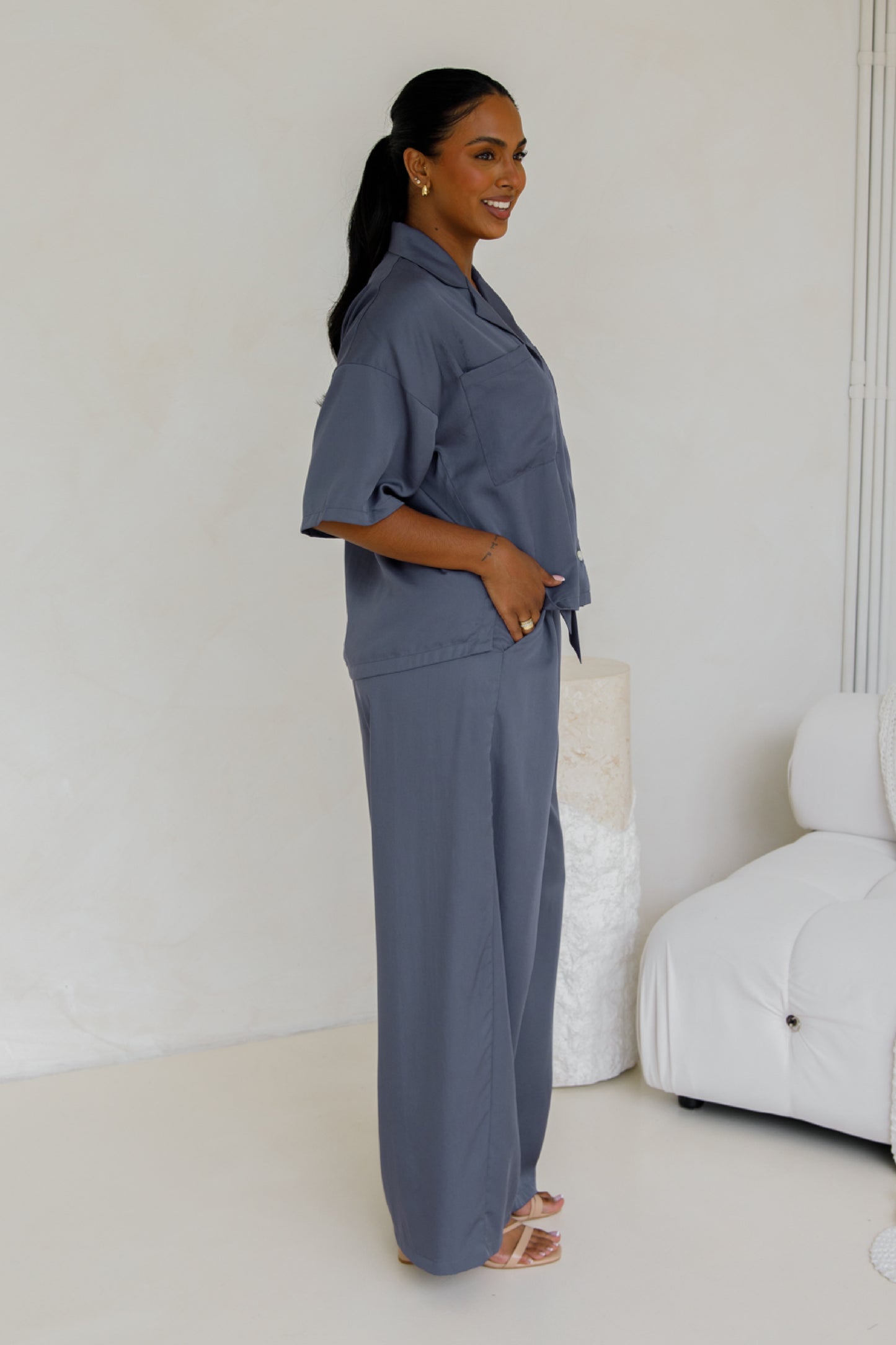 Klara Pant | Slate | FINAL SALE
