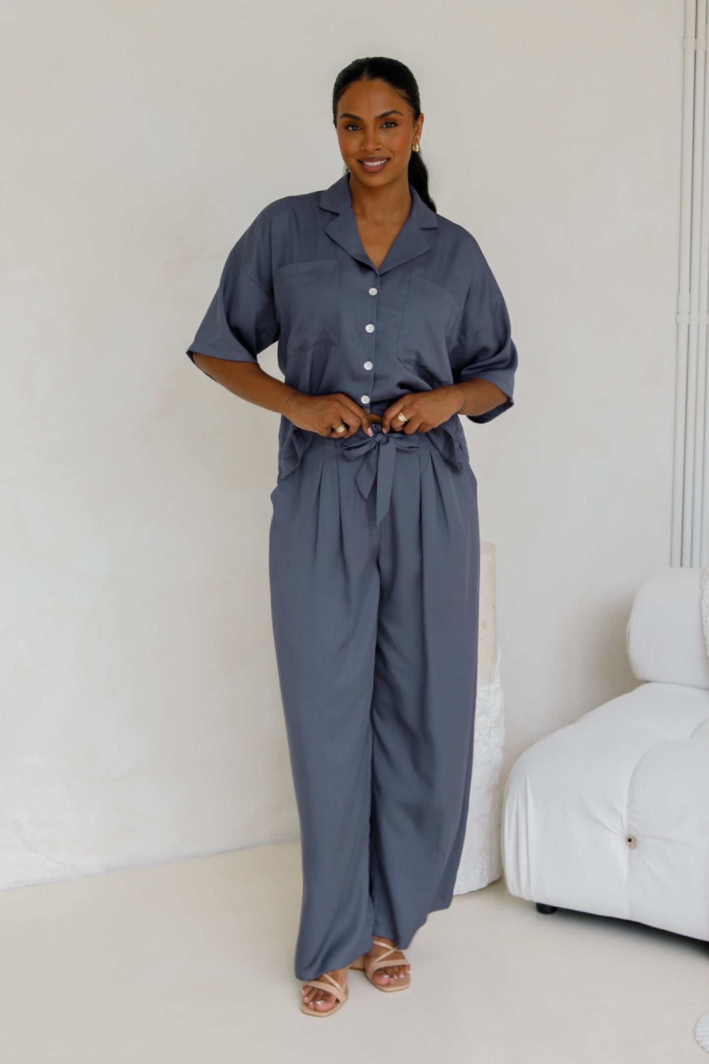 Klara Pant | Slate | FINAL SALE