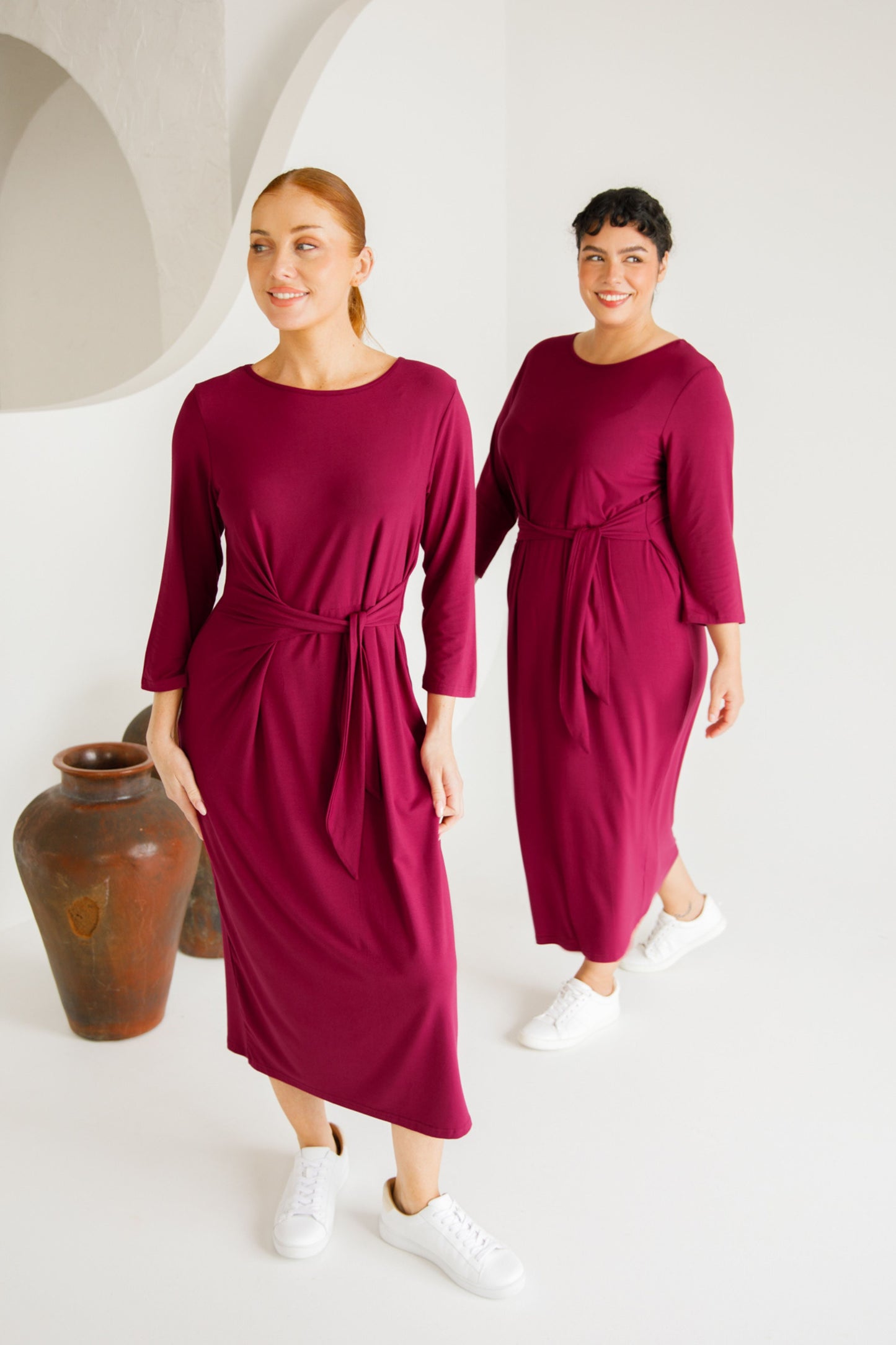 Mallory Dress | Raspberry