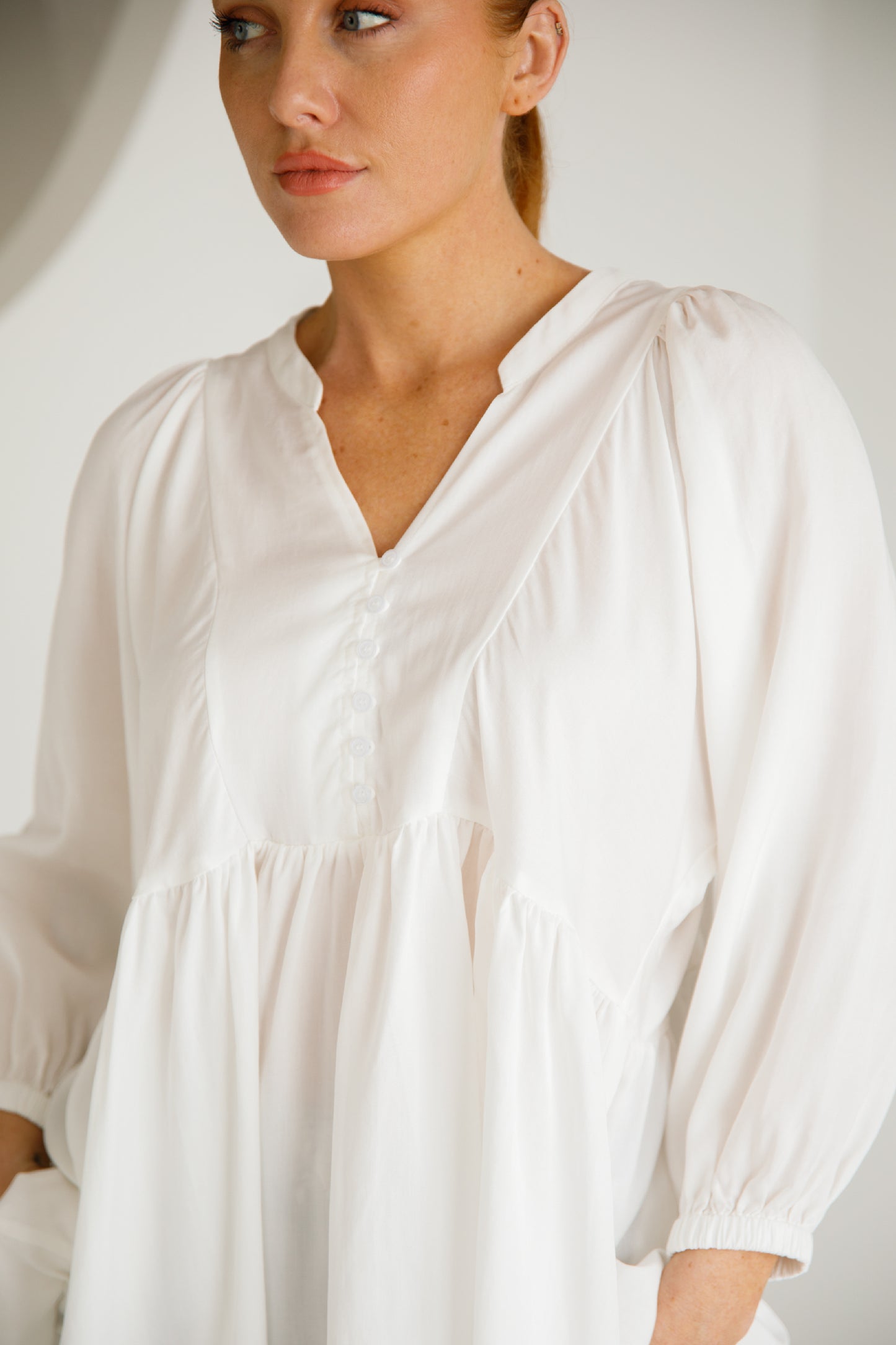Macy Top | White